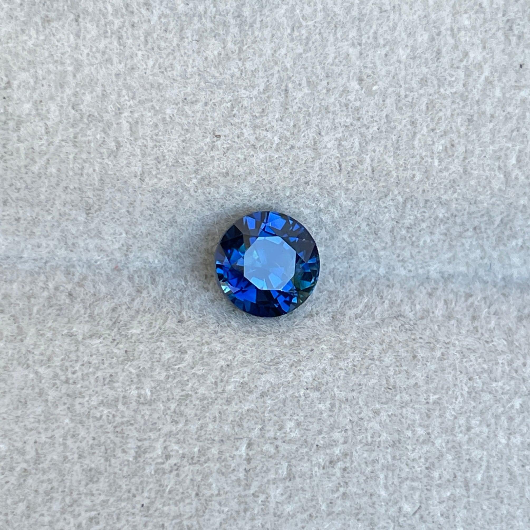 blue sapphire engagement rings
