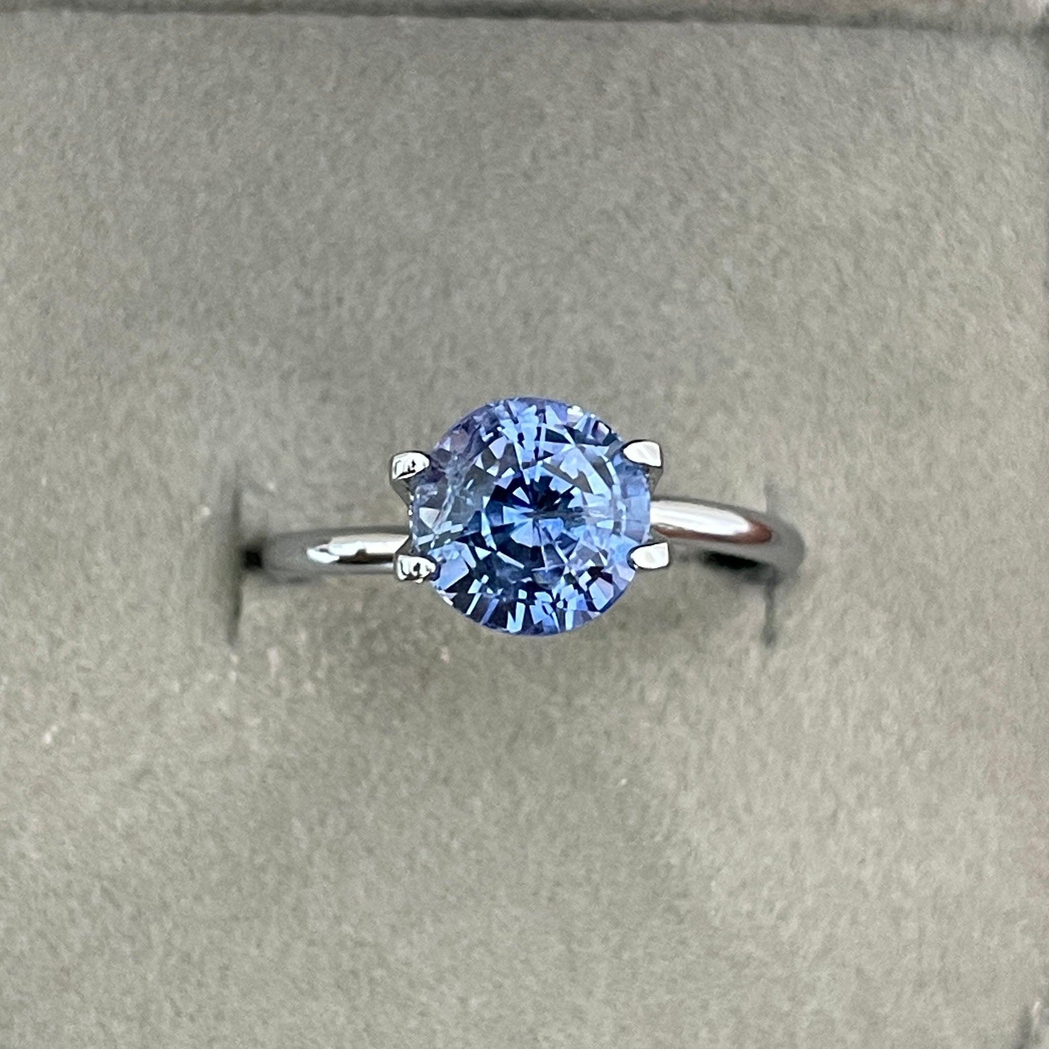 blue sapphire engagement rings