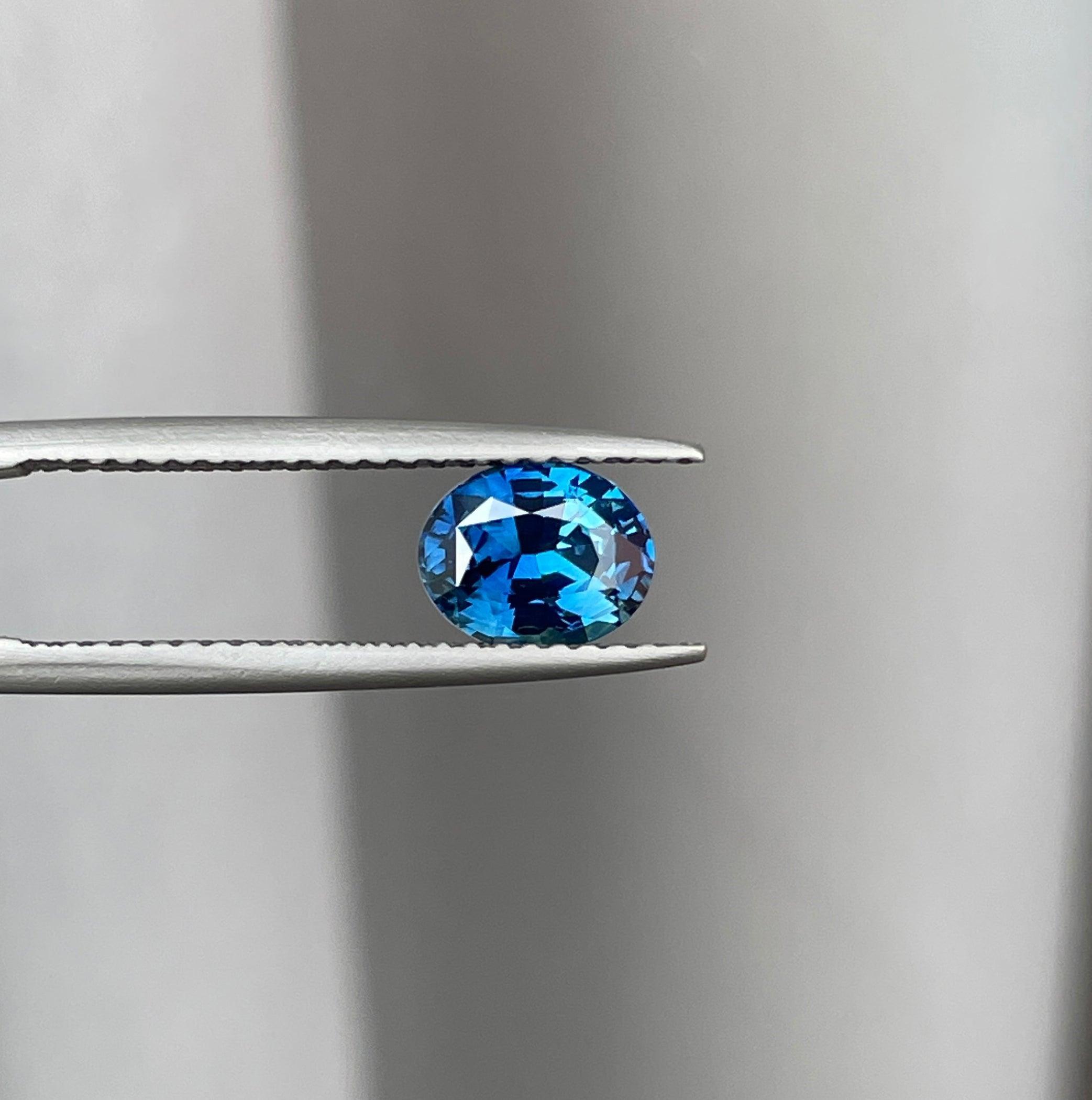 blue sapphire engagement rings