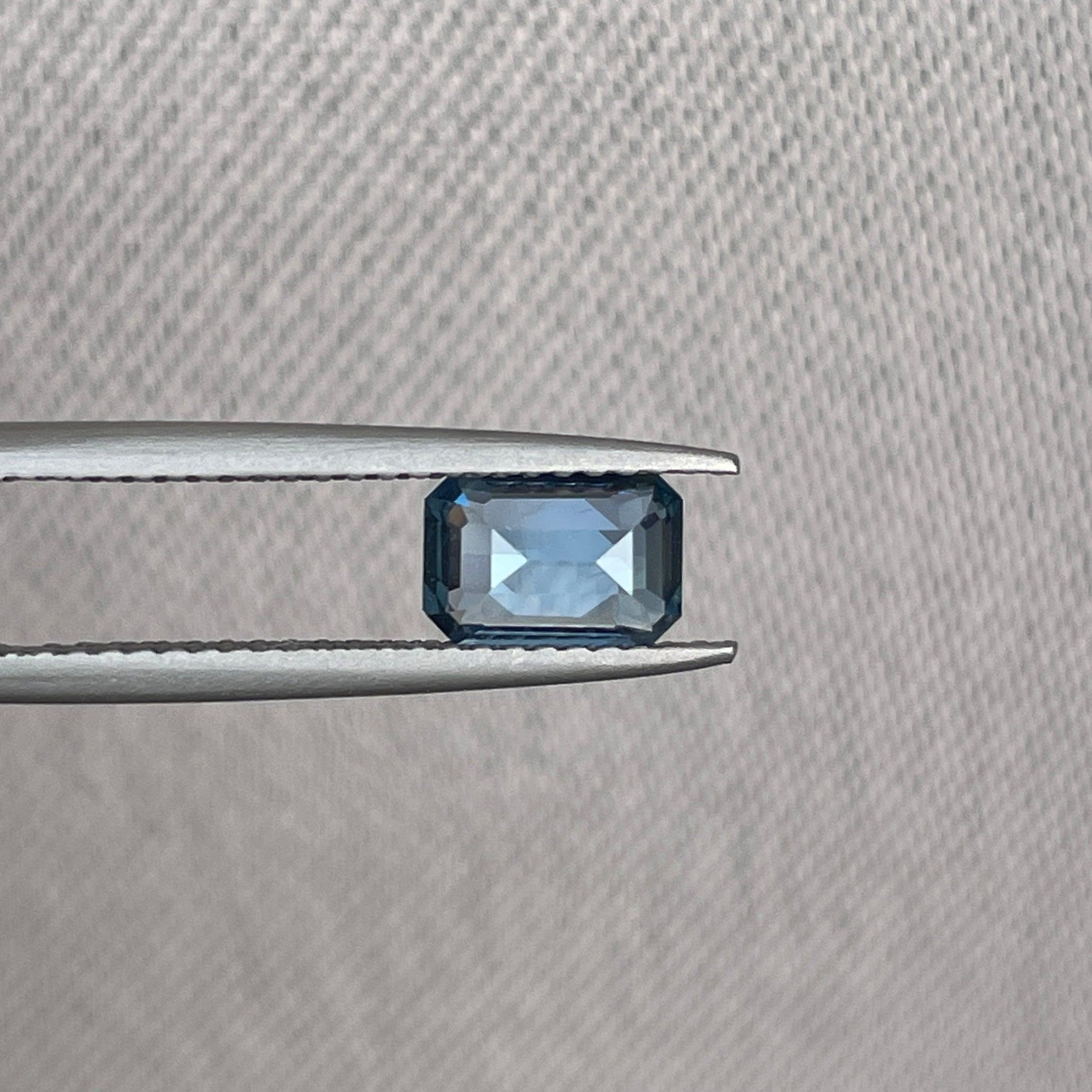 bluish green sapphire precious stone