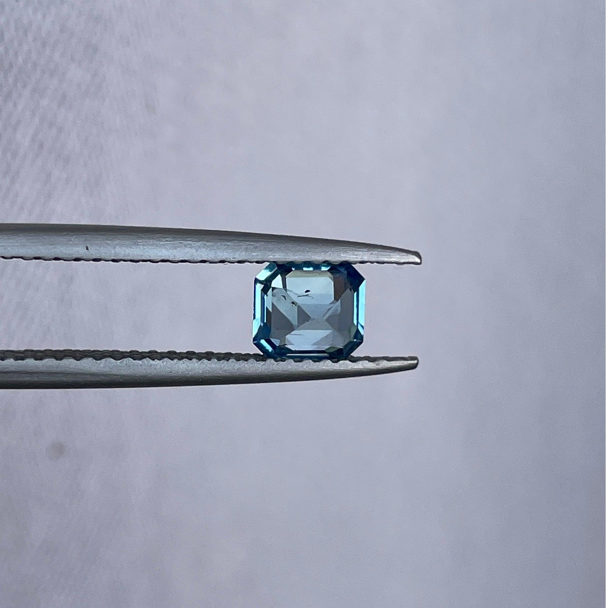 bluish green sapphire precious stone