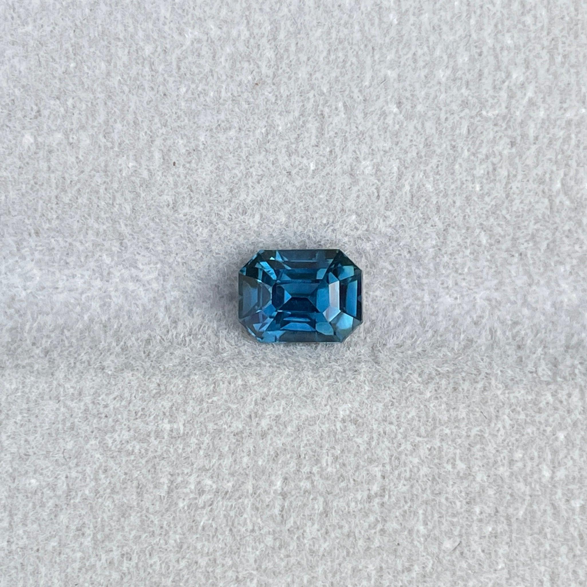 bluish green sapphire precious stone