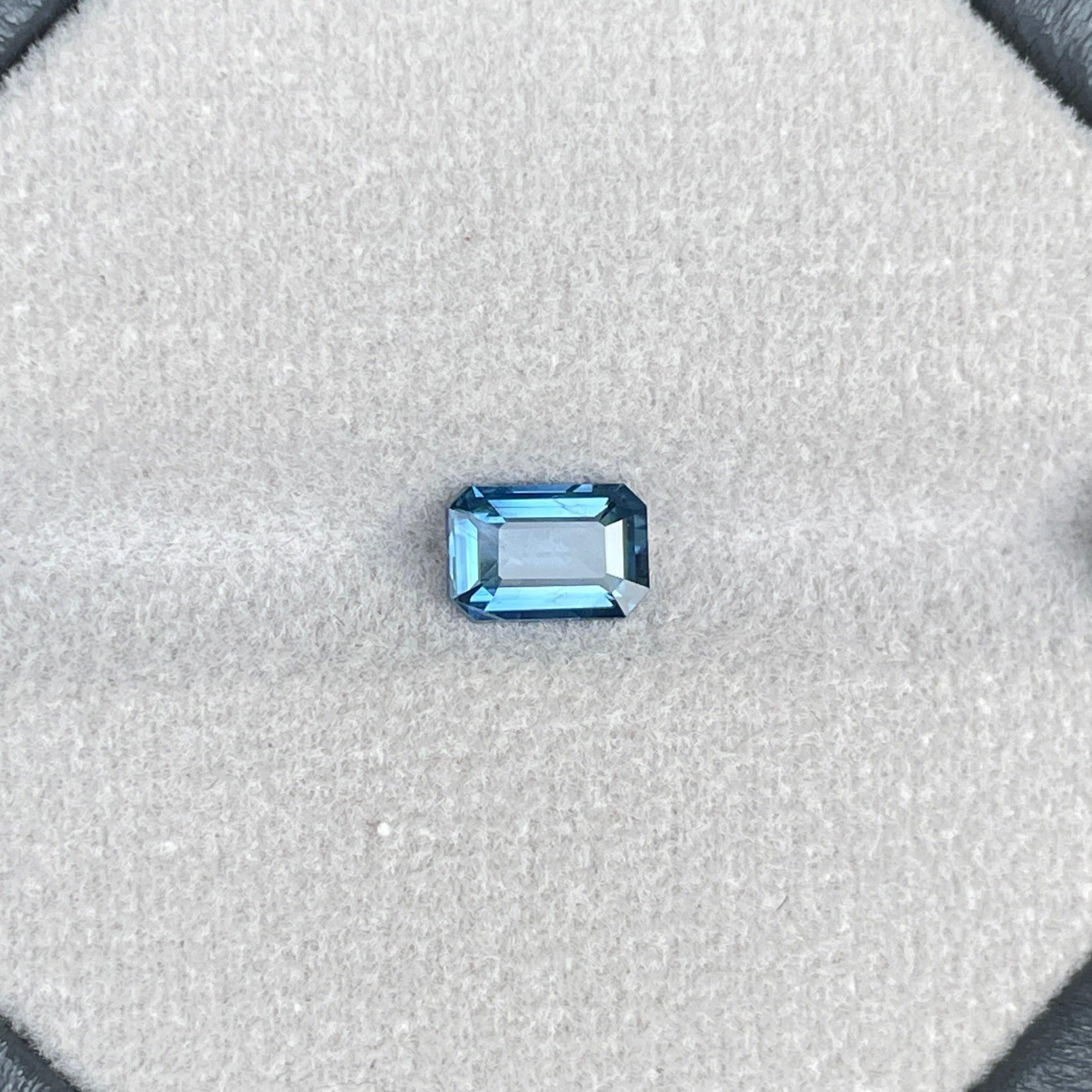 bluish green sapphire precious stone