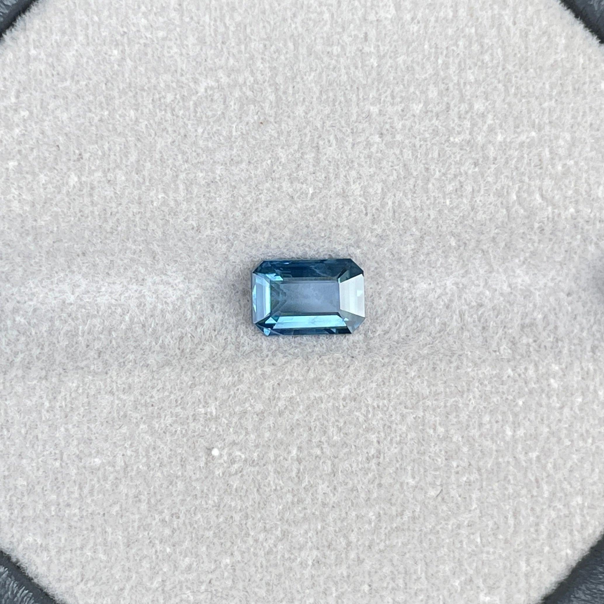 bluish green sapphire precious stone