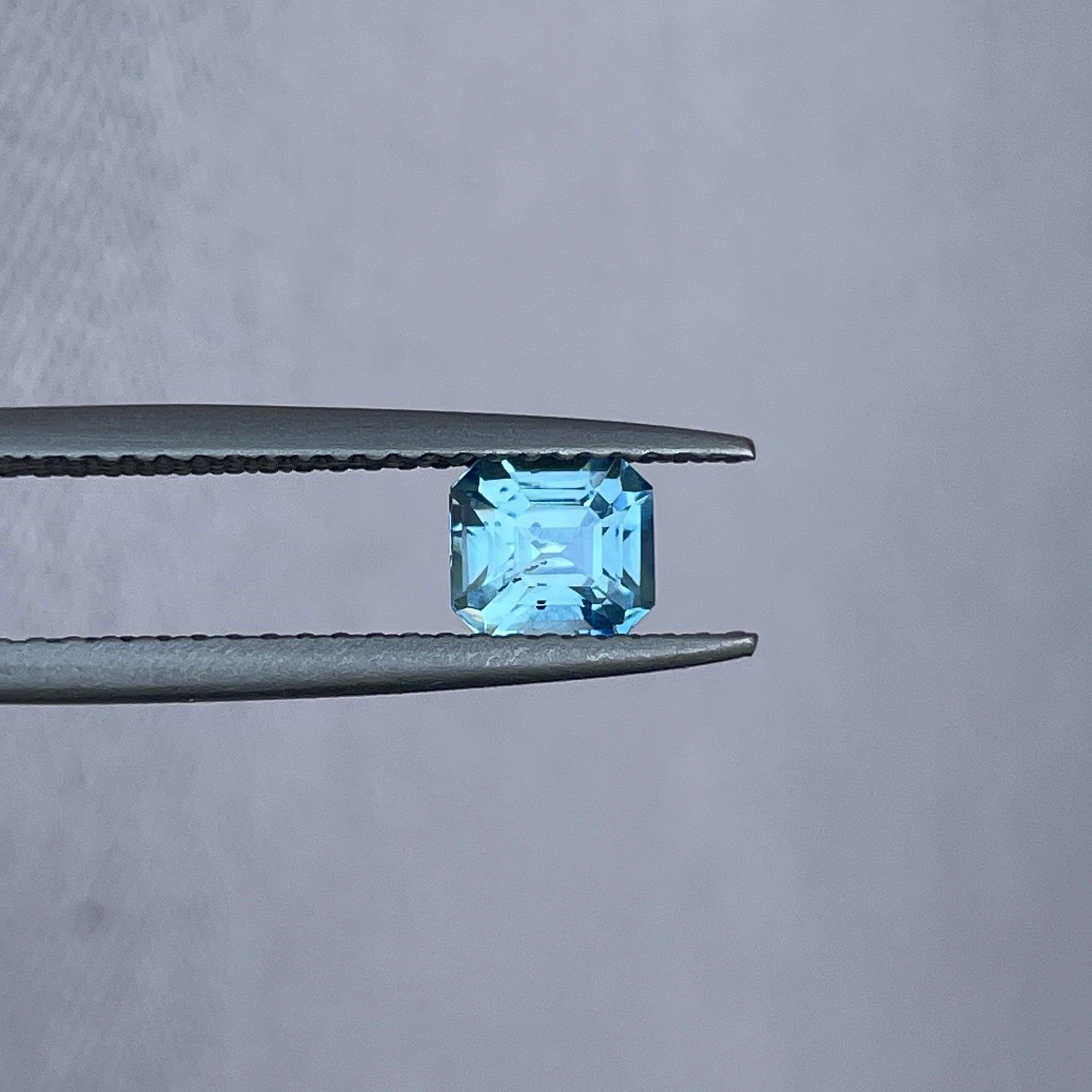 bluish green sapphire precious stone