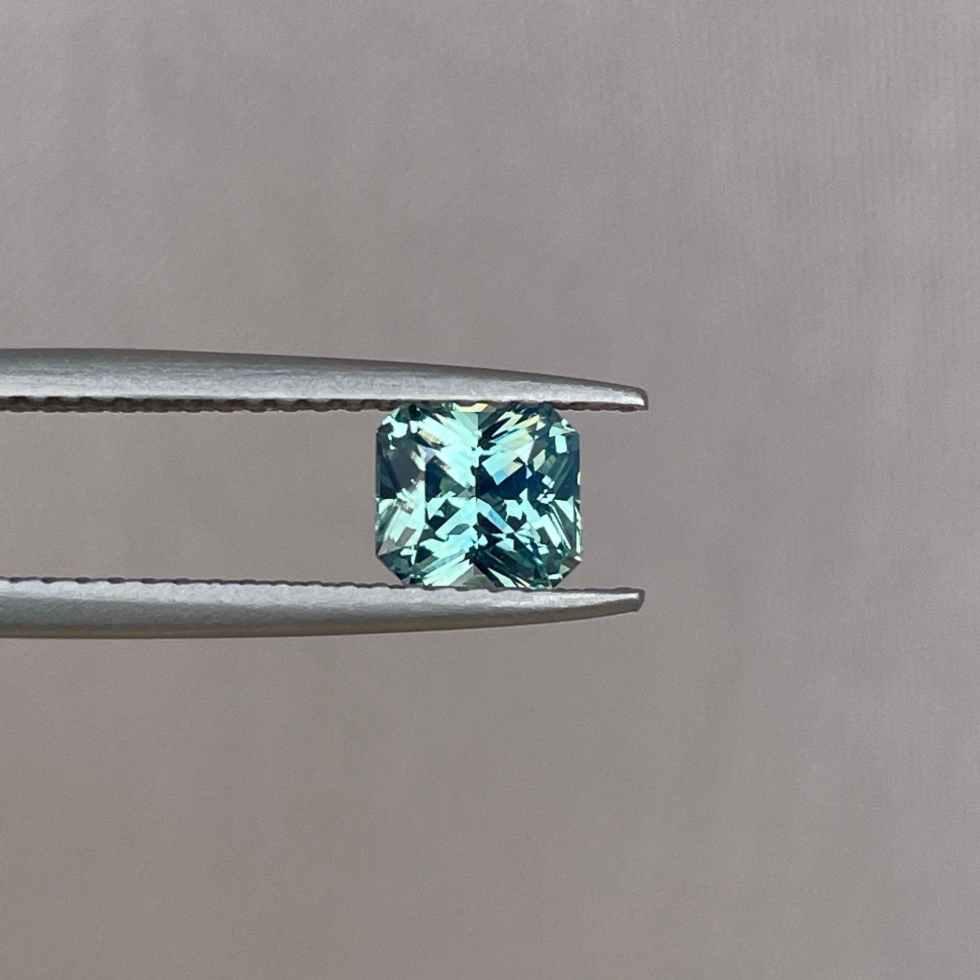 bluish green sapphire september birthstone