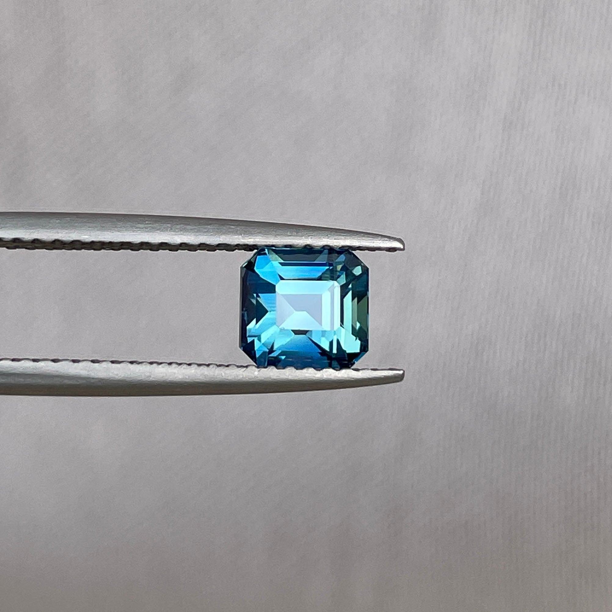 bluish green sapphire september birthstone