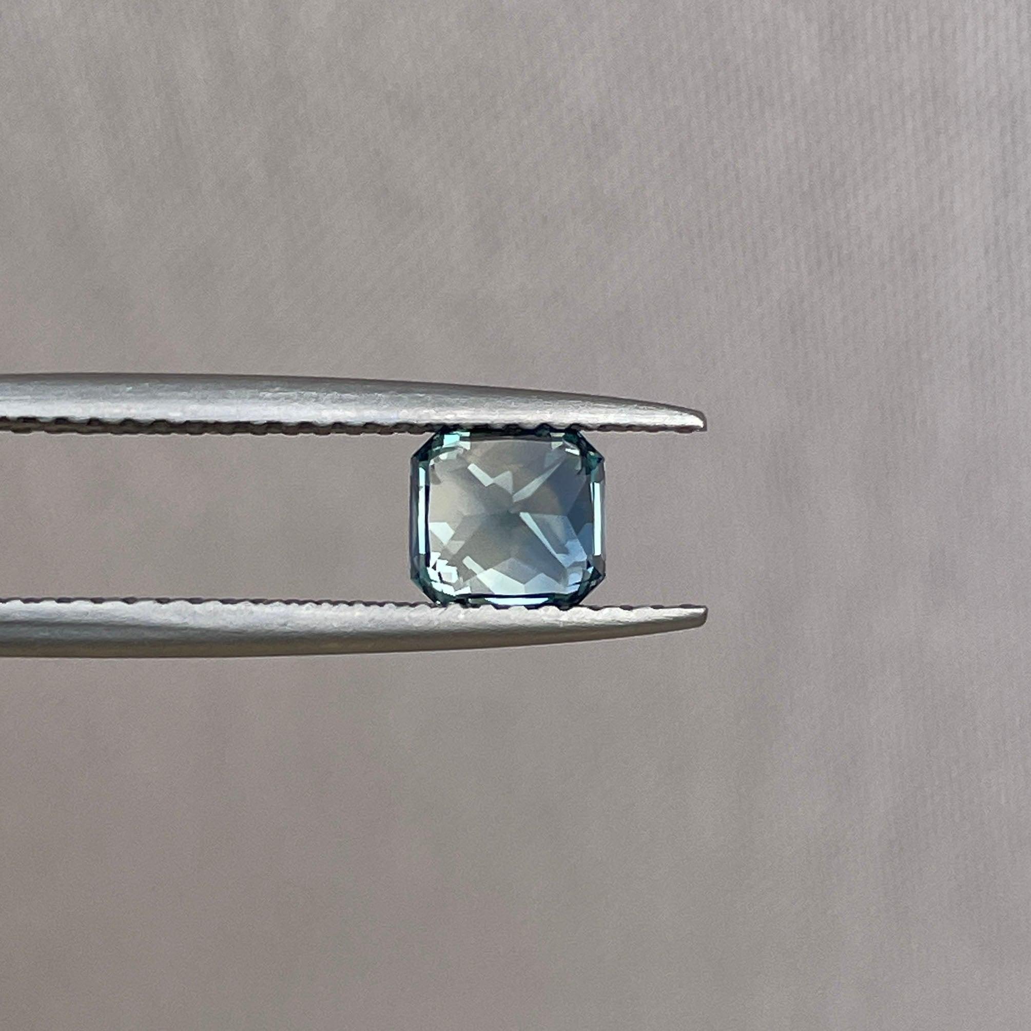 bluish green sapphire september birthstone