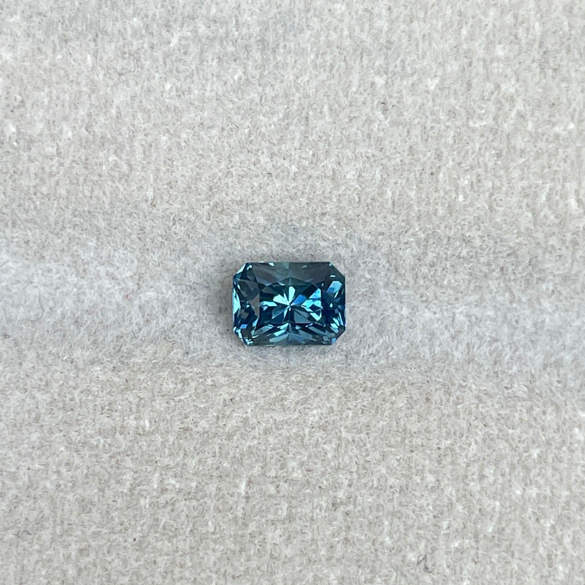 bluish green sapphire september birthstone