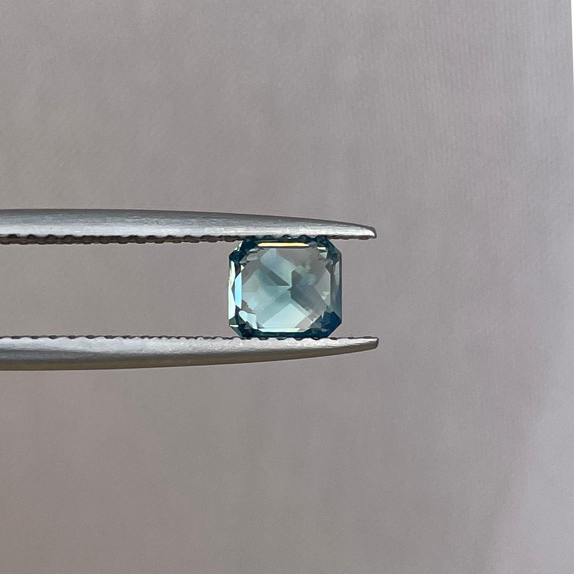 bluish green sapphire september birthstone