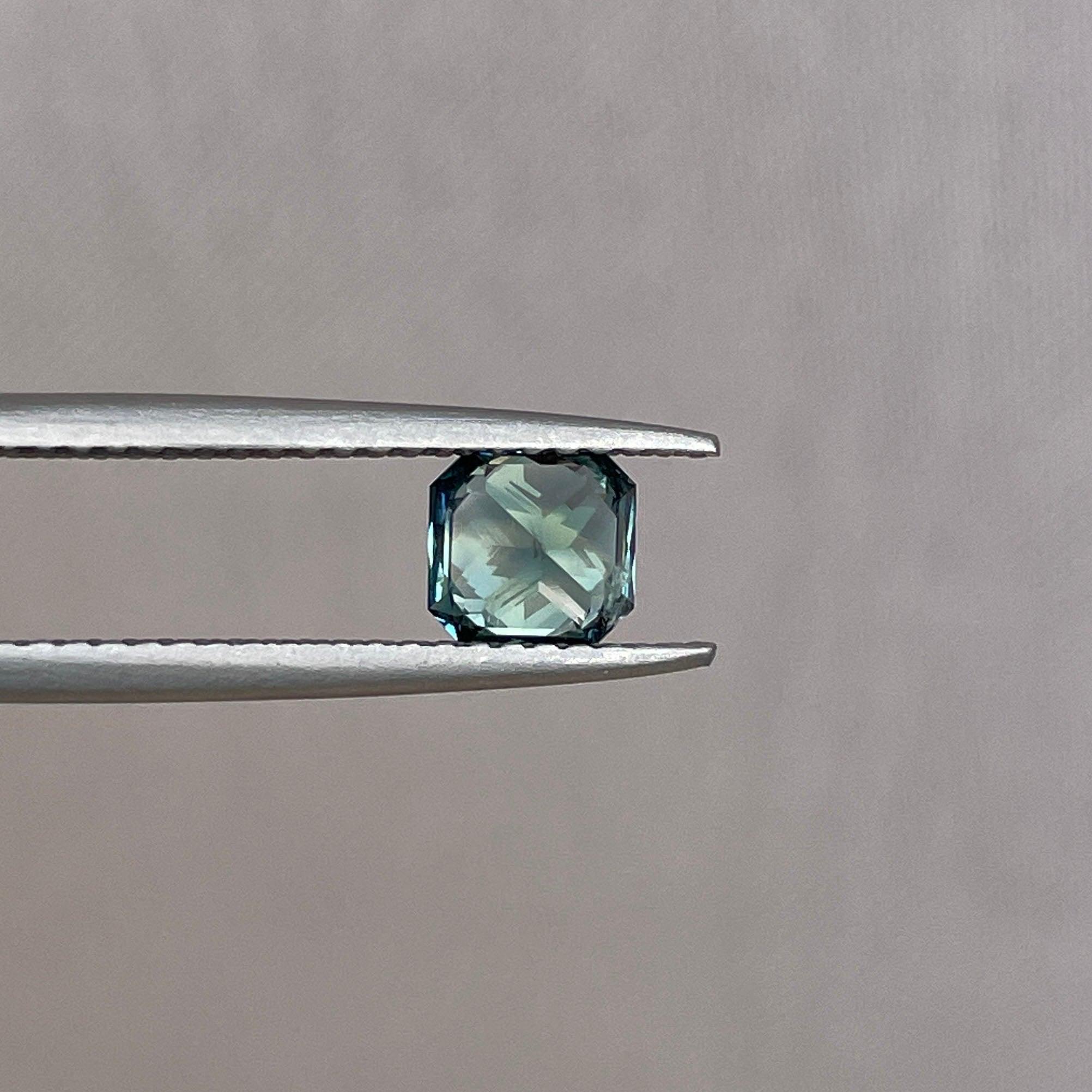 bluish green sapphire september birthstone