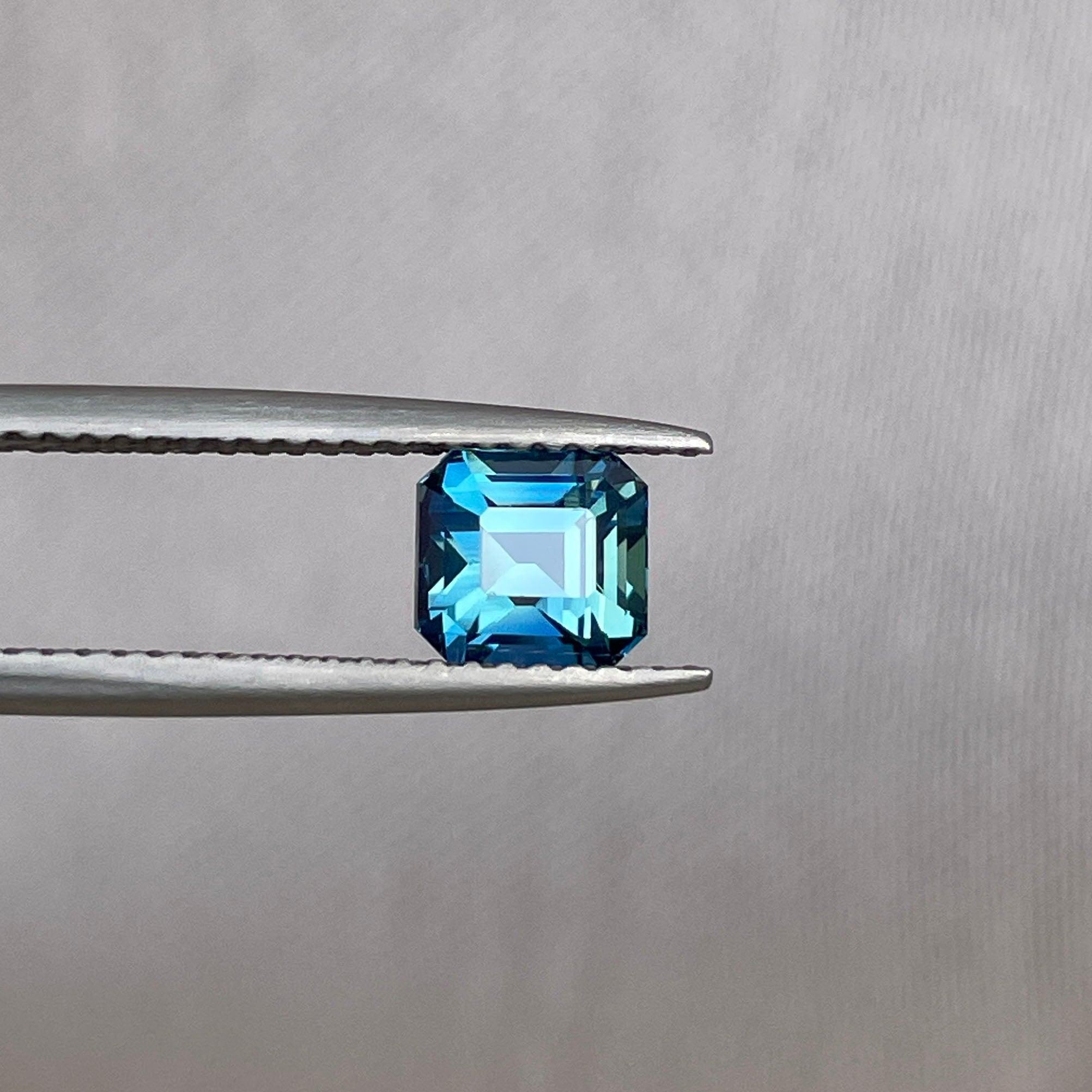 bluish green sapphire september birthstone