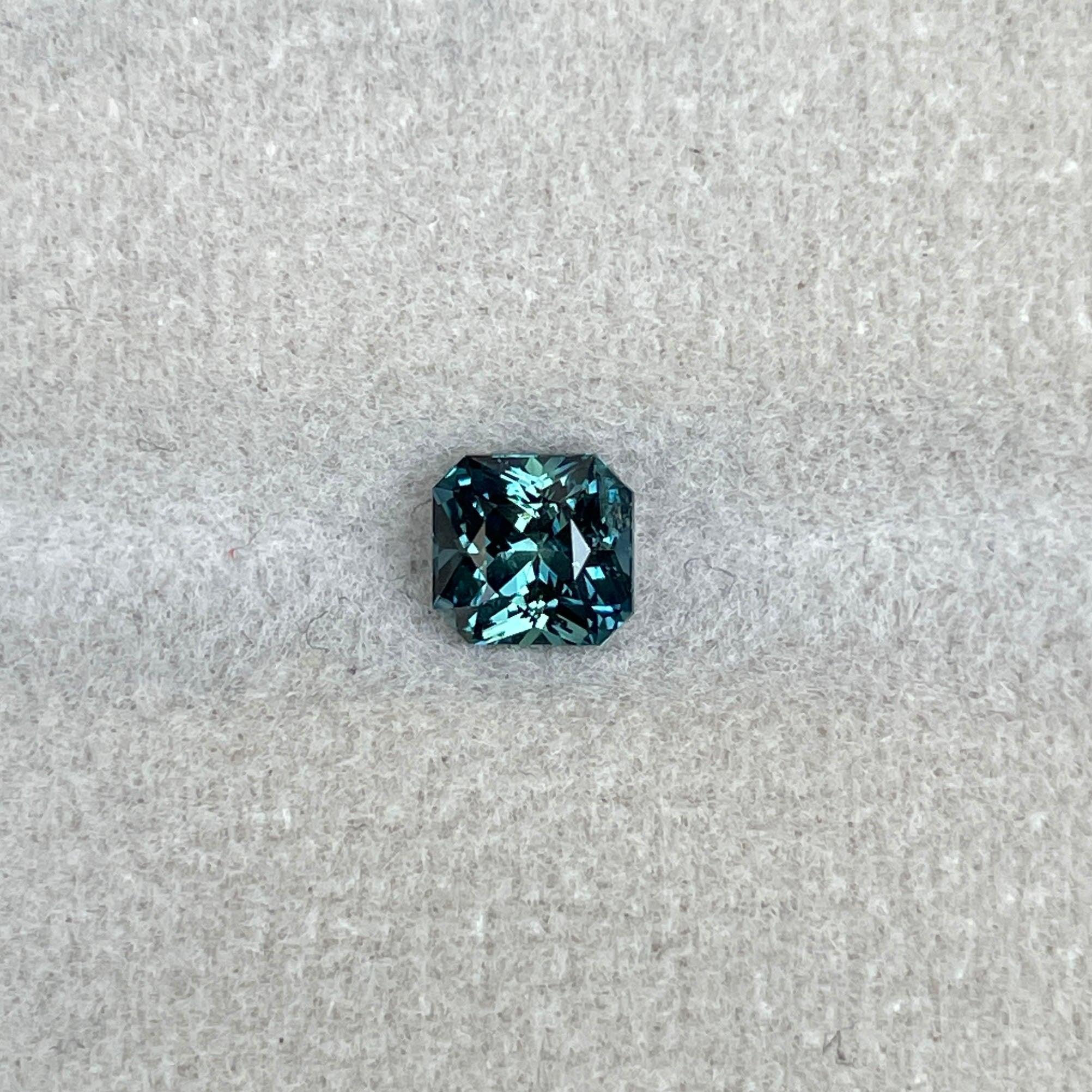 bluish green sapphire september birthstone