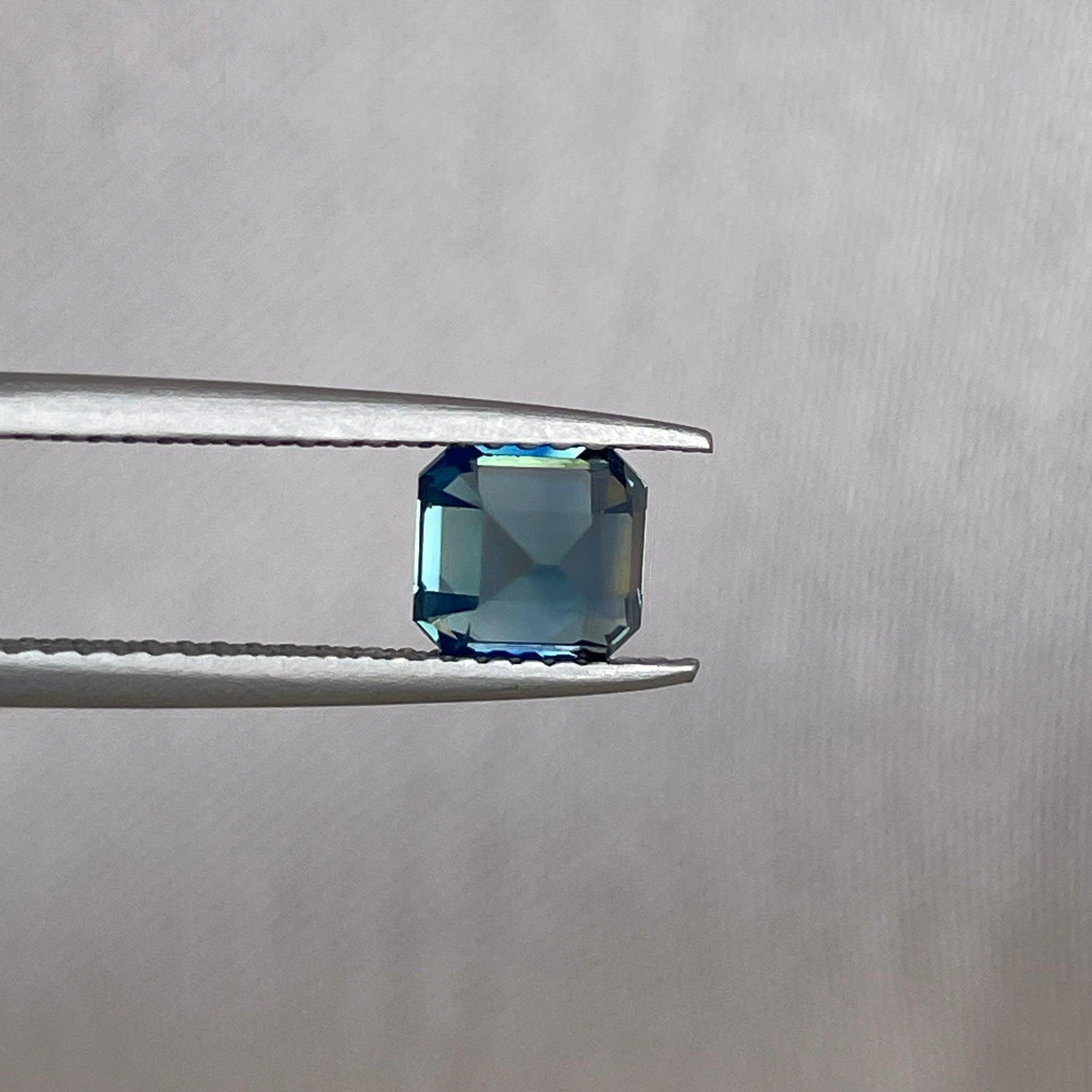 bluish green sapphire september birthstone