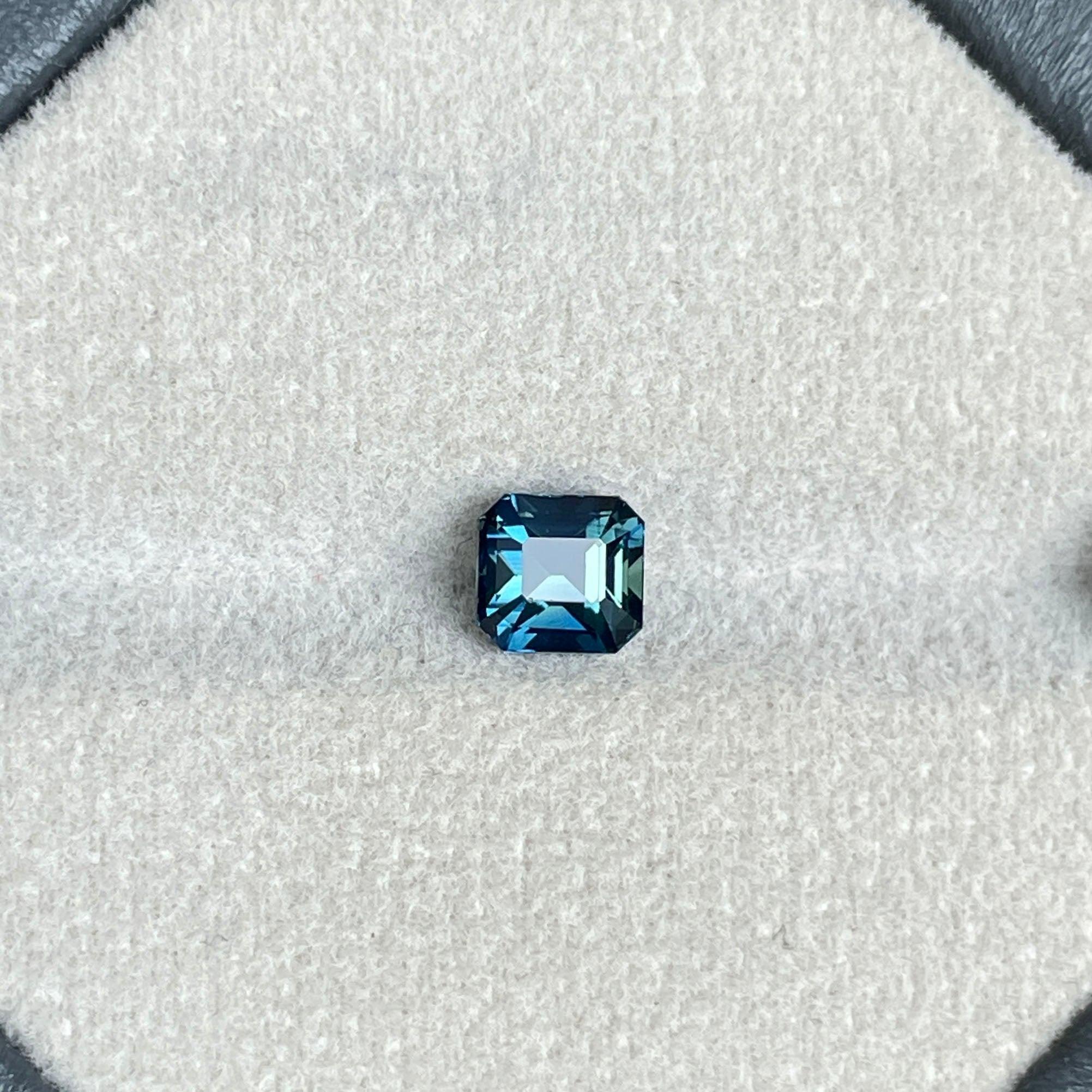 bluish green sapphire september birthstone