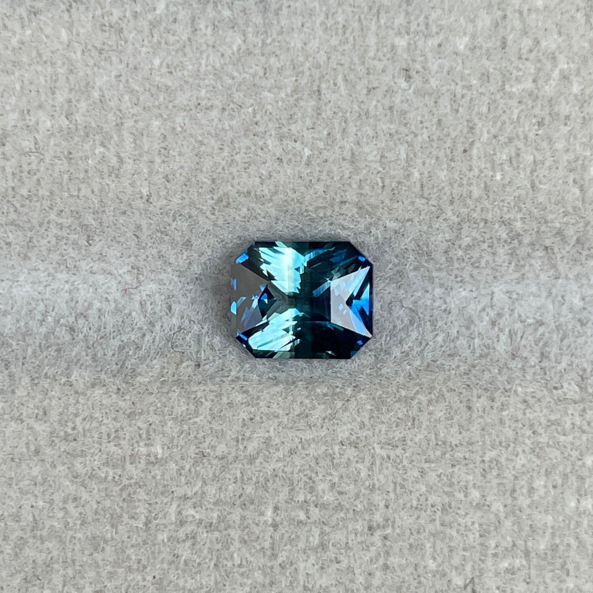 bluish green sapphire september birthstone