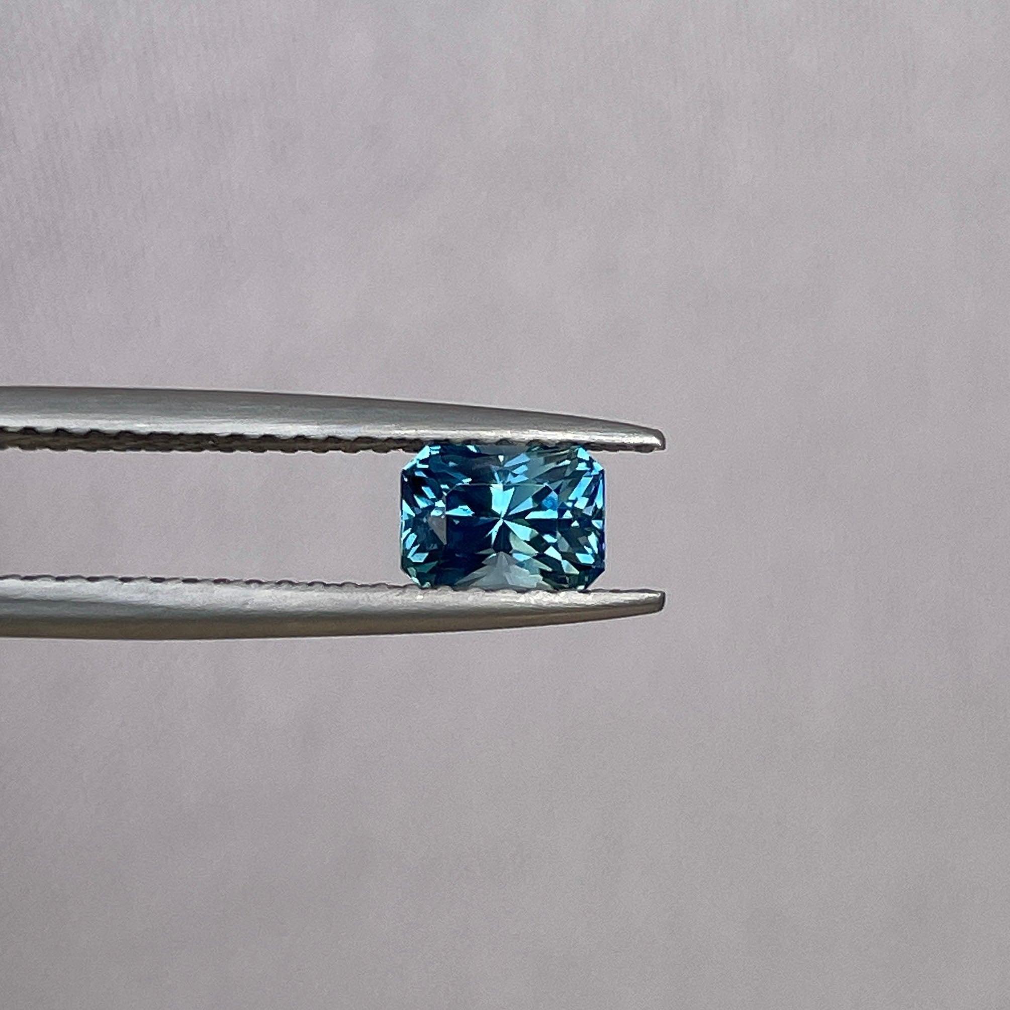bluish green sapphire september birthstone
