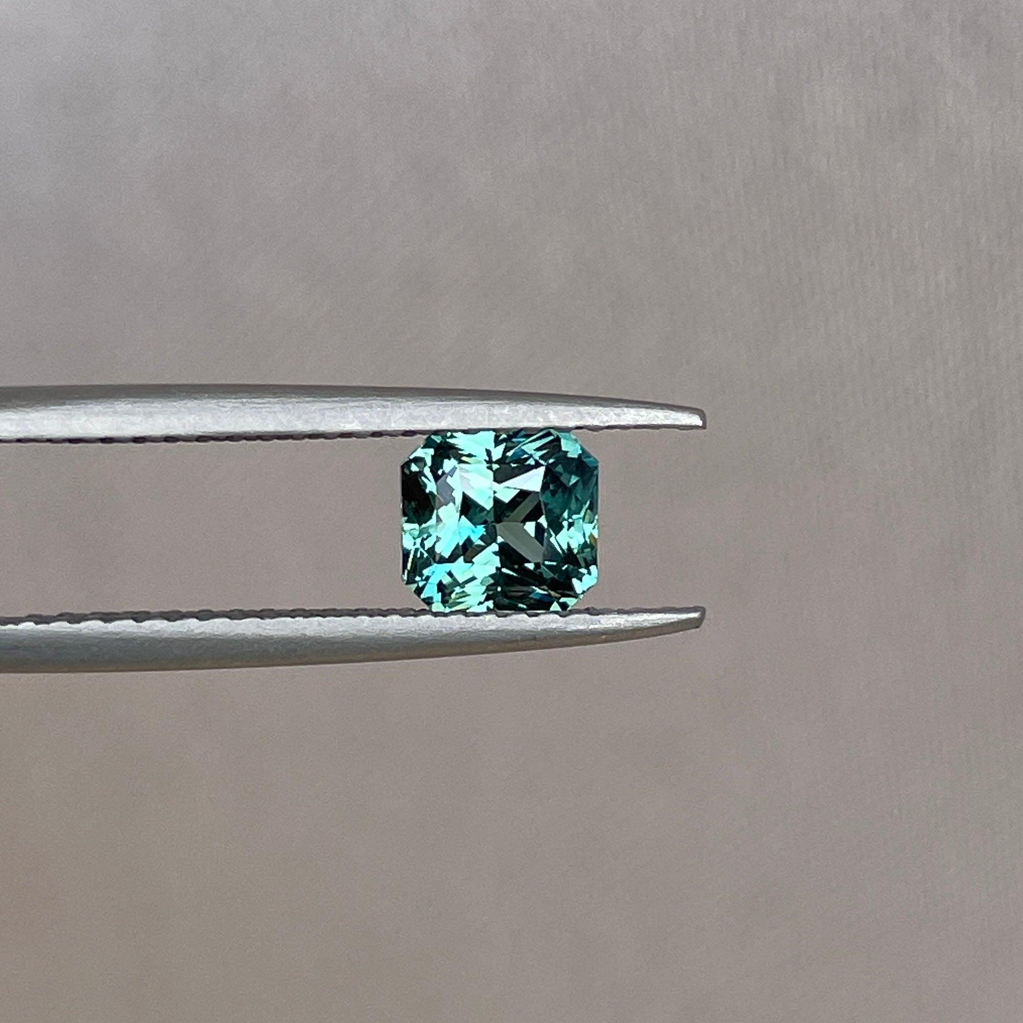 bluish green sapphire september birthstone