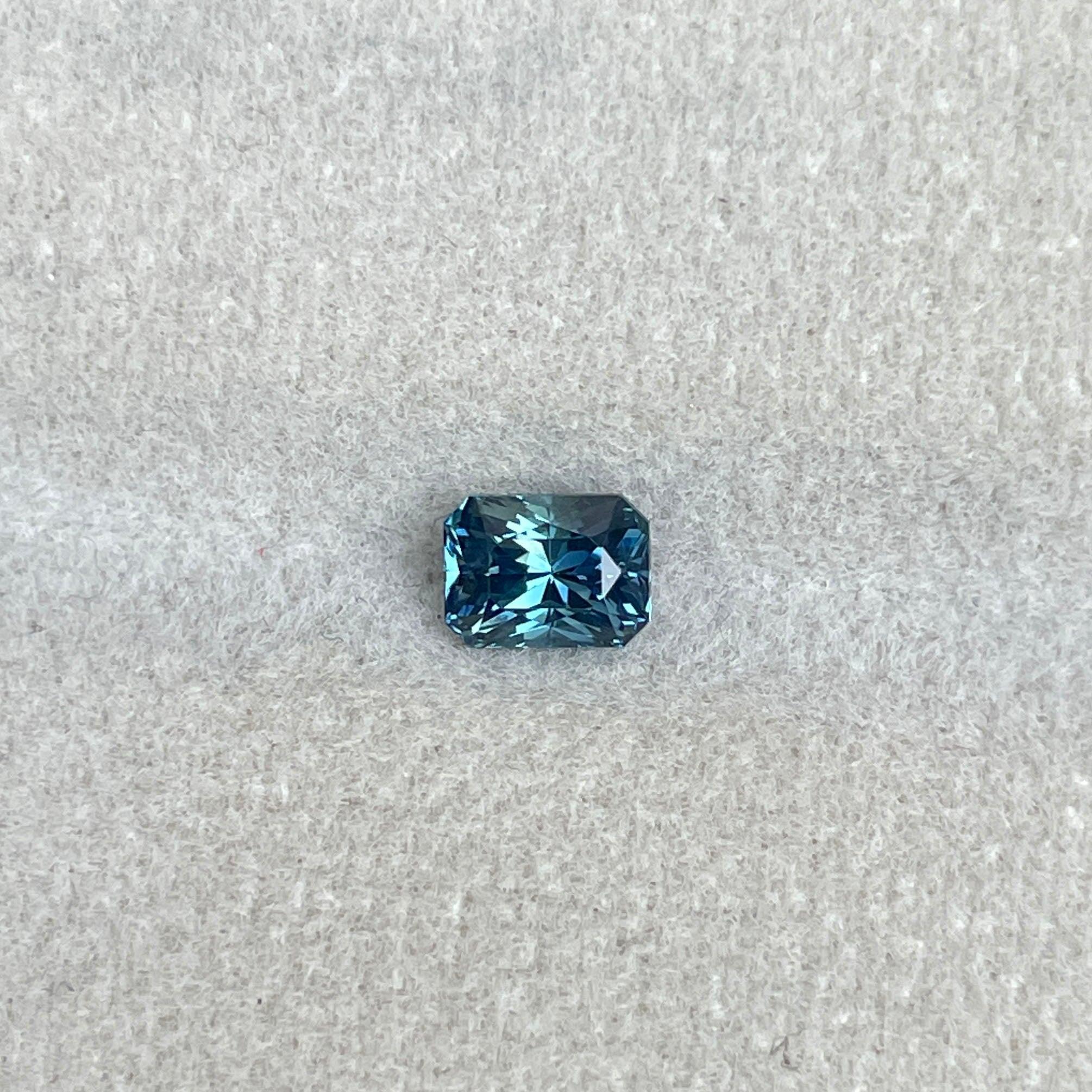 bluish green sapphire september birthstone