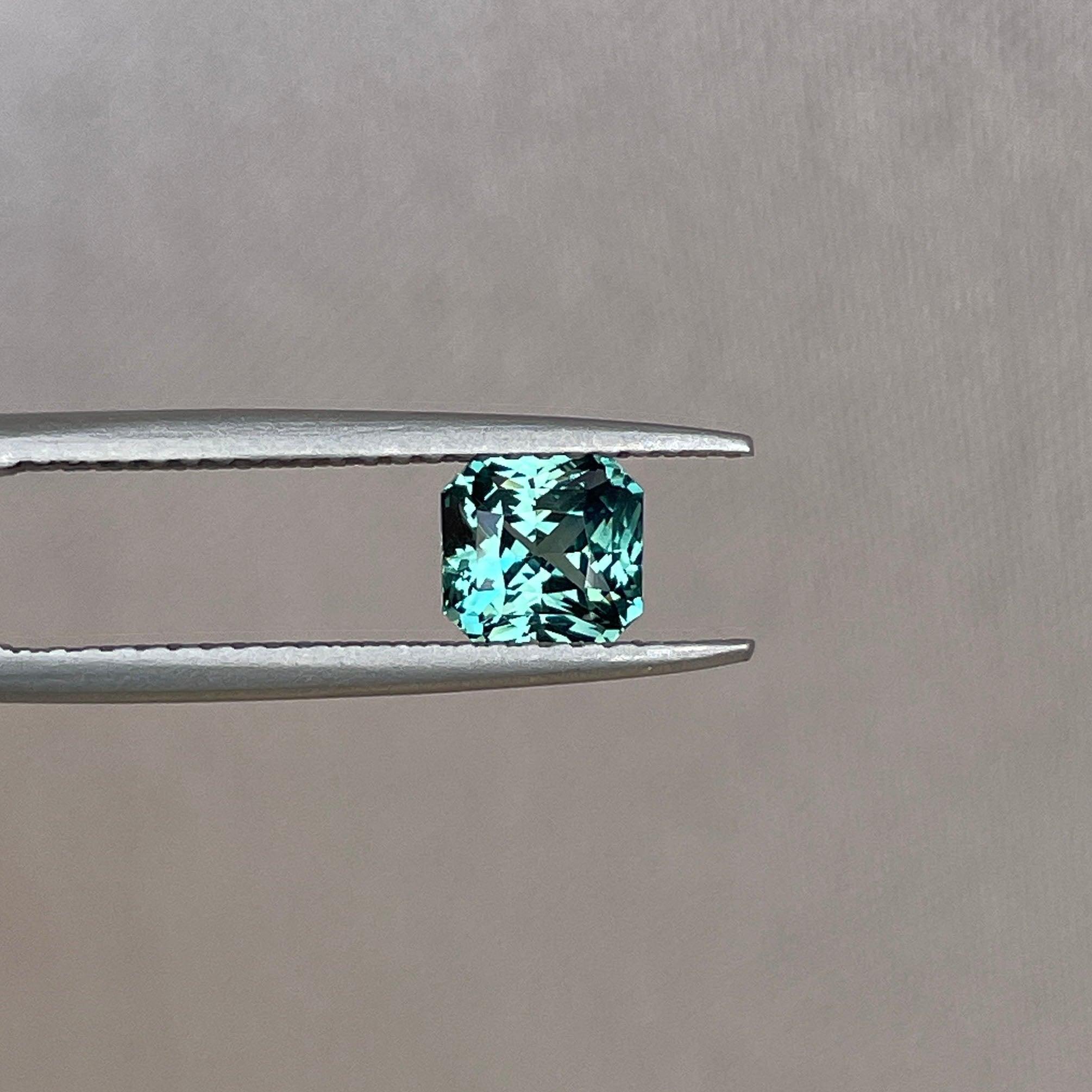 bluish green sapphire september birthstone