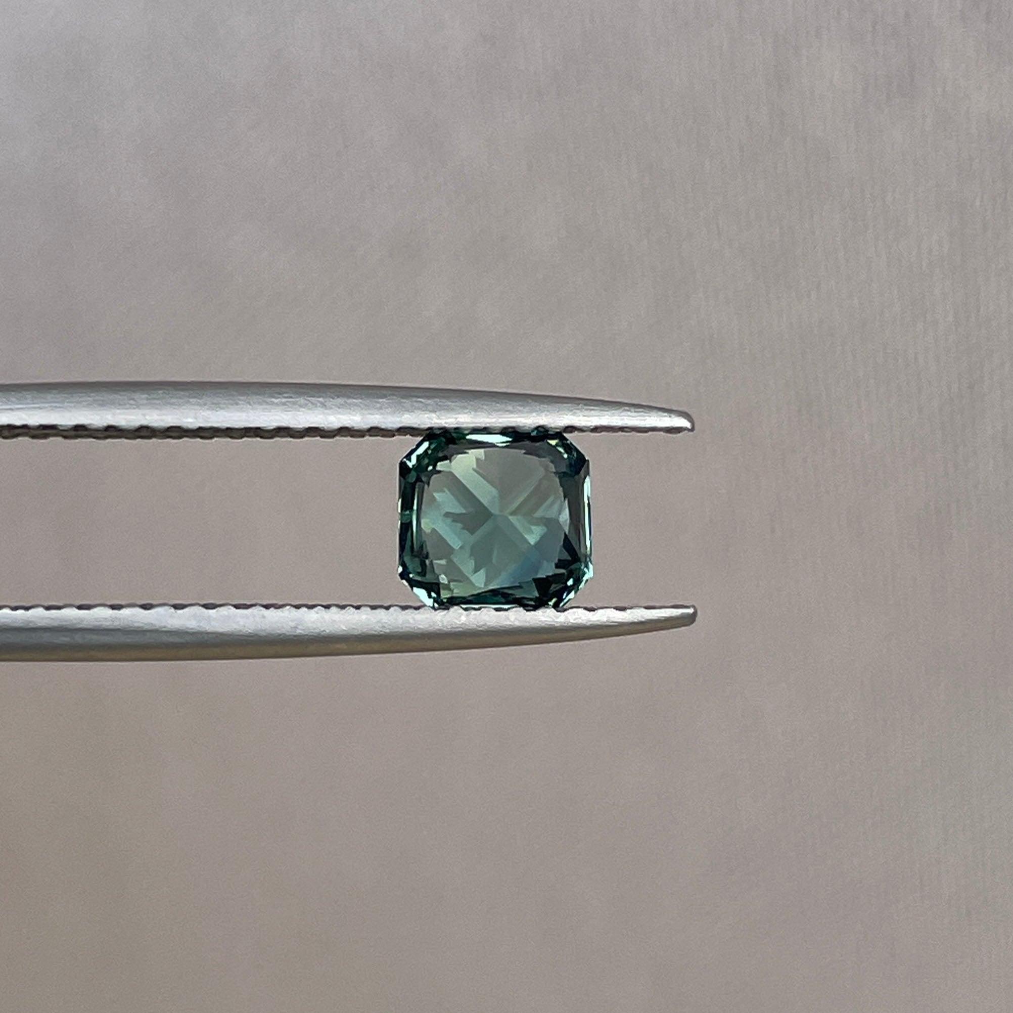 bluish green sapphire september birthstone