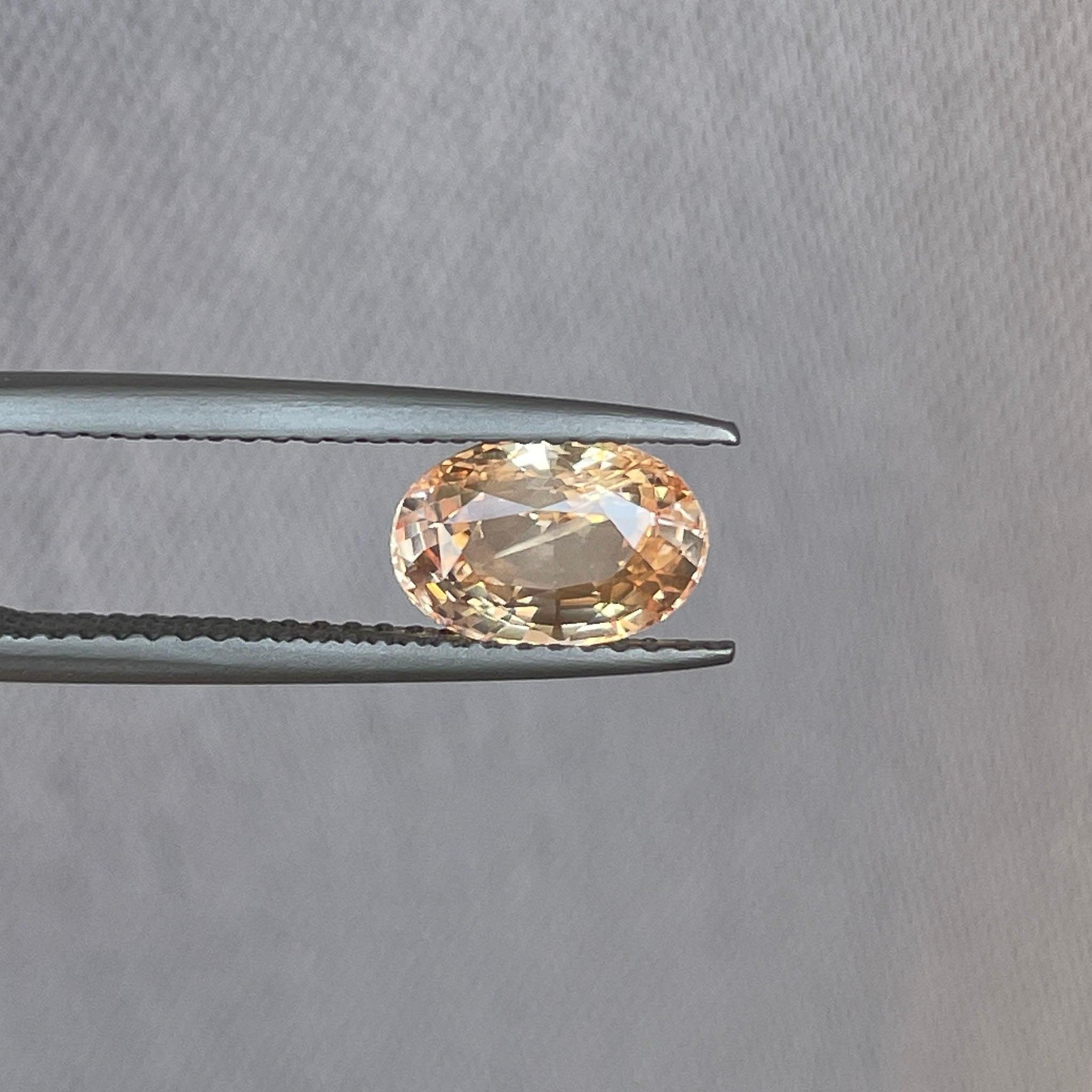 champagne sapphire stone