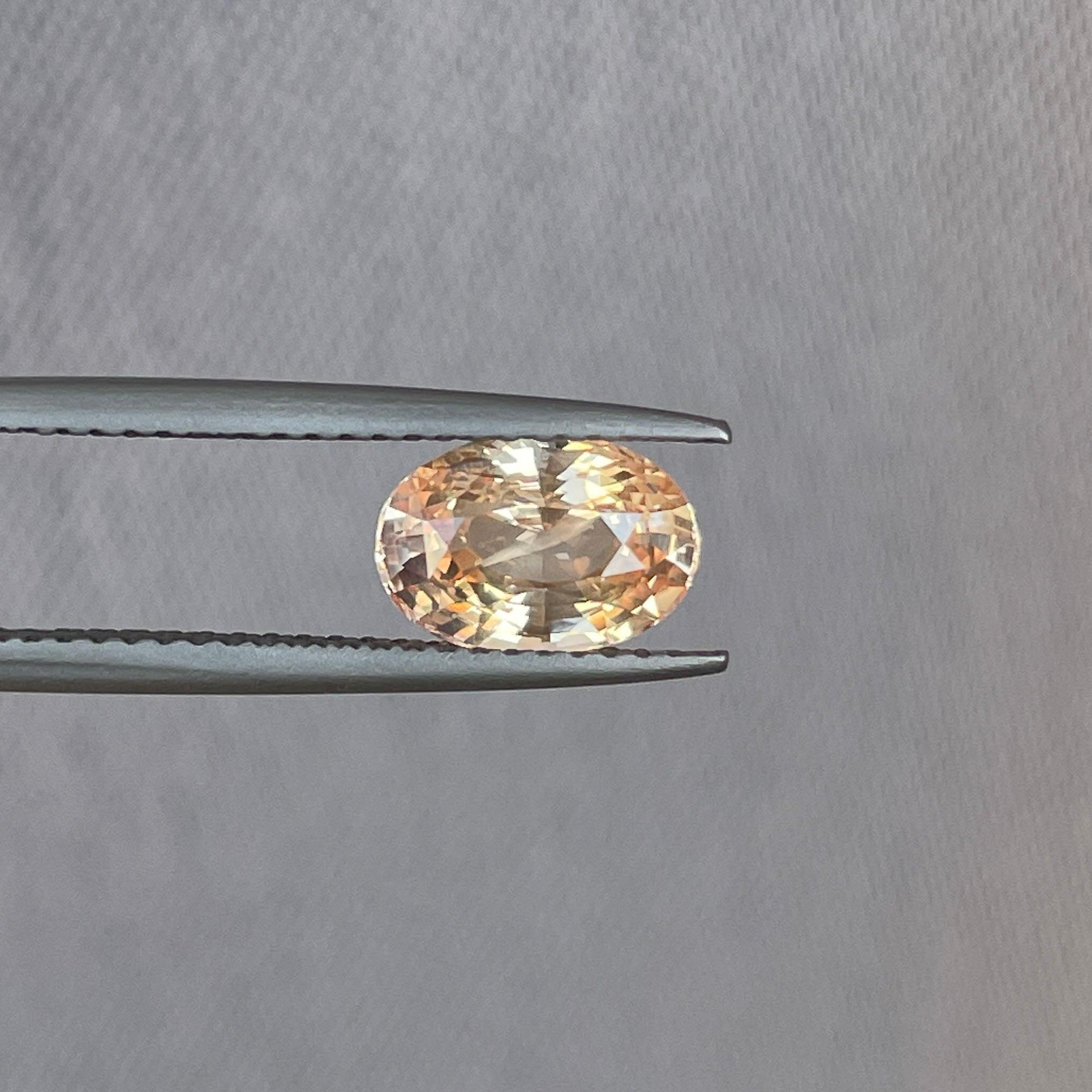 champagne sapphire stone