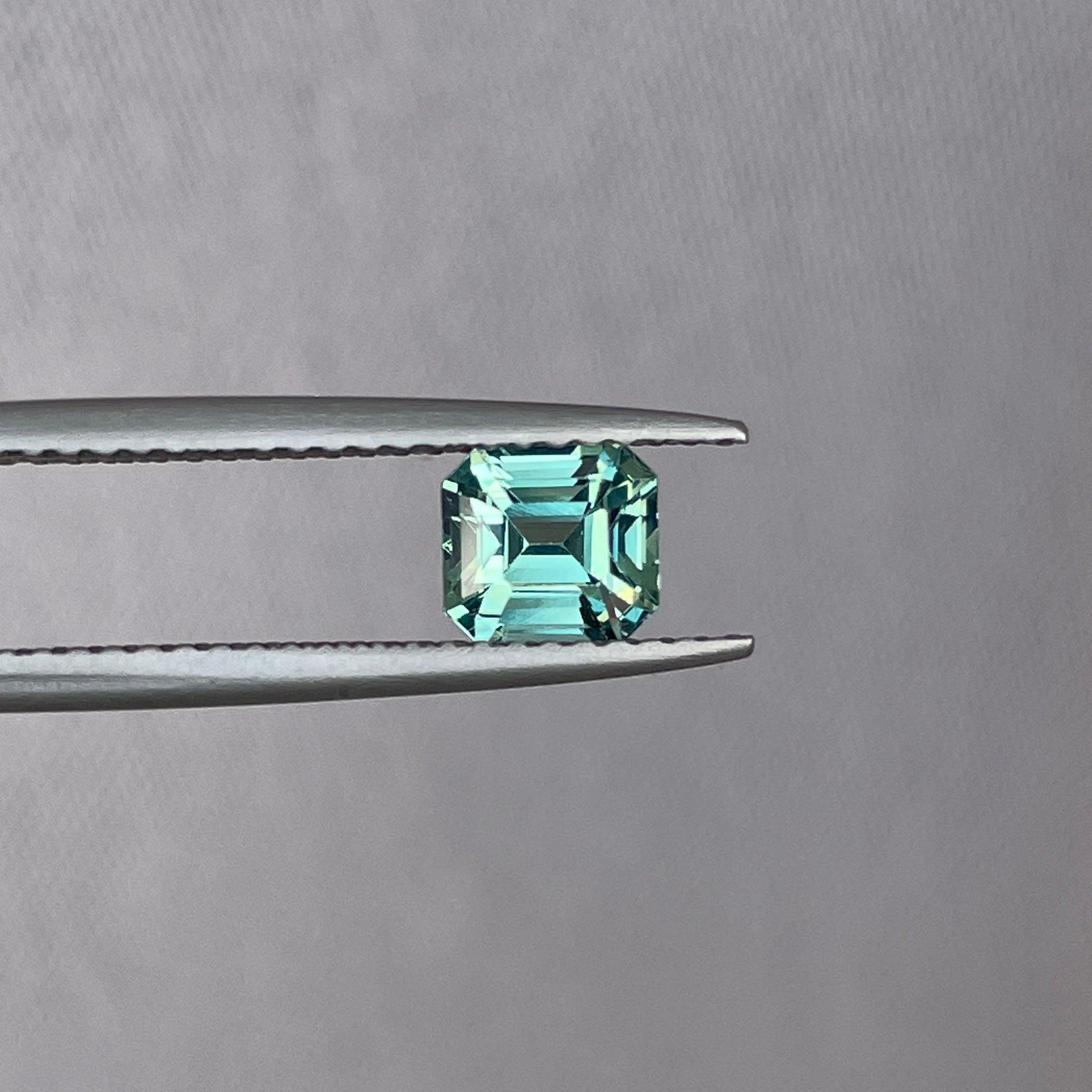 green sapphire loose gemstone 