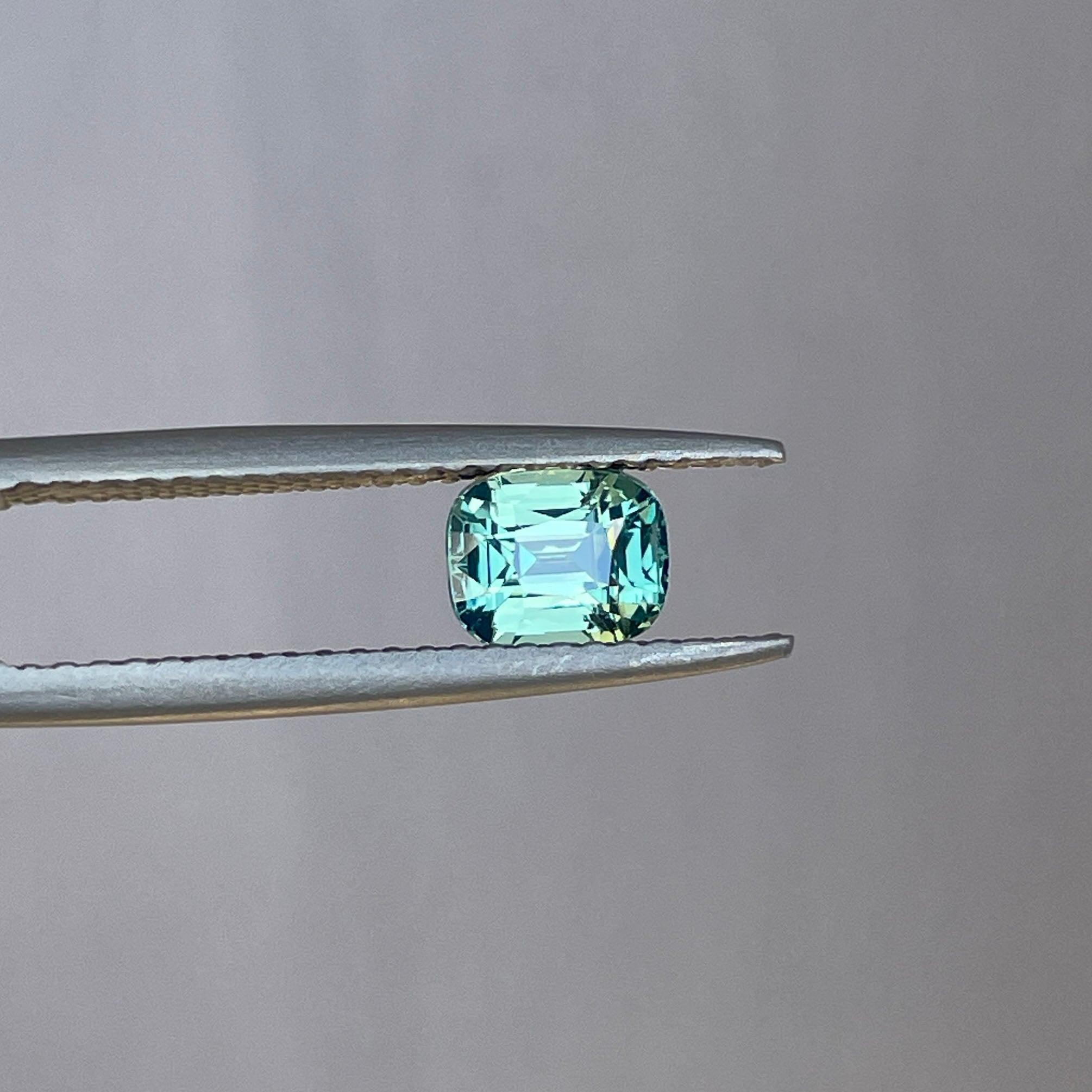 green sapphire loose gemstone 