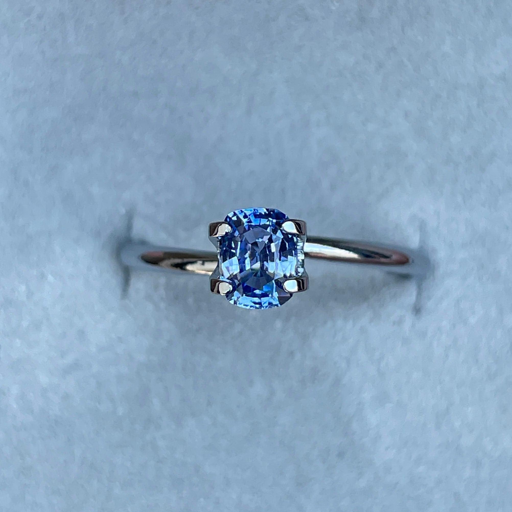 light blue colored gemstones