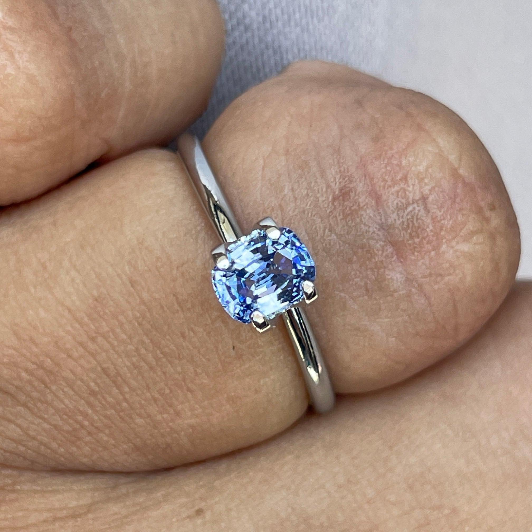 light blue colored gemstones