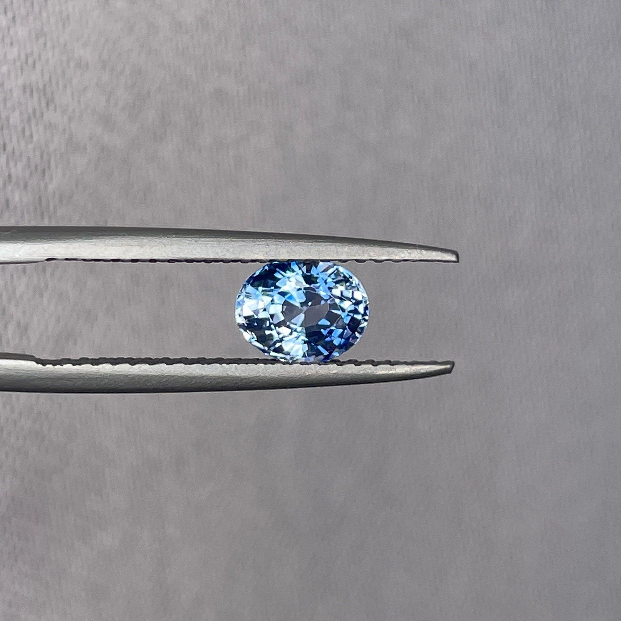 light blue colored gemstones
