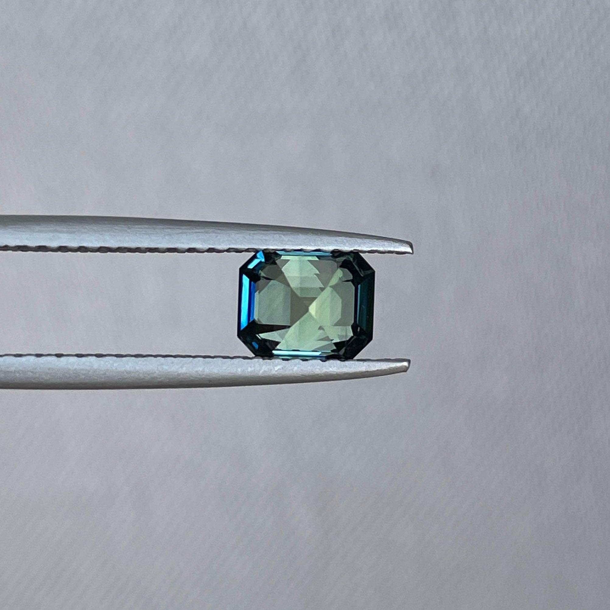 light green sapphire gemstone