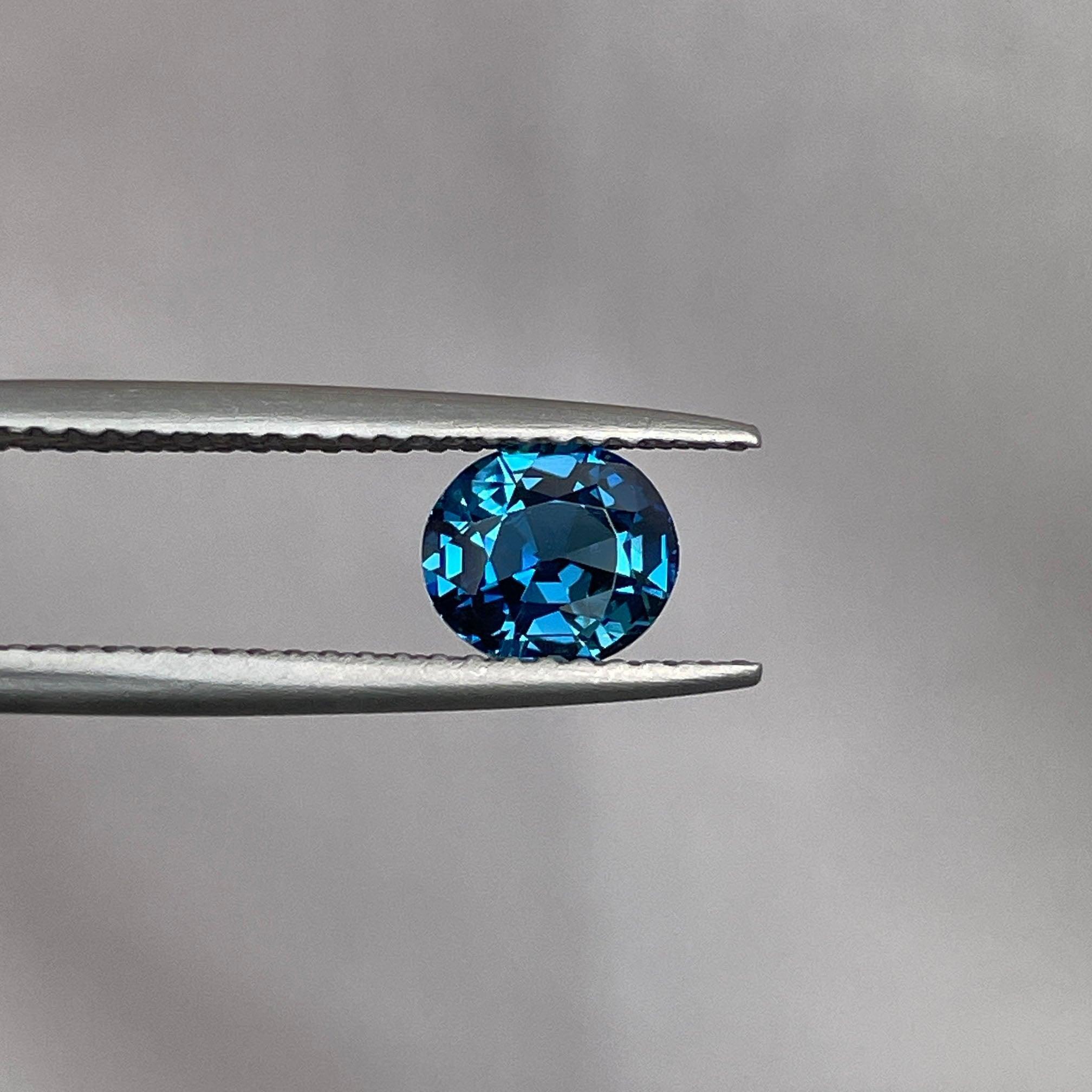 natural blue green sapphire