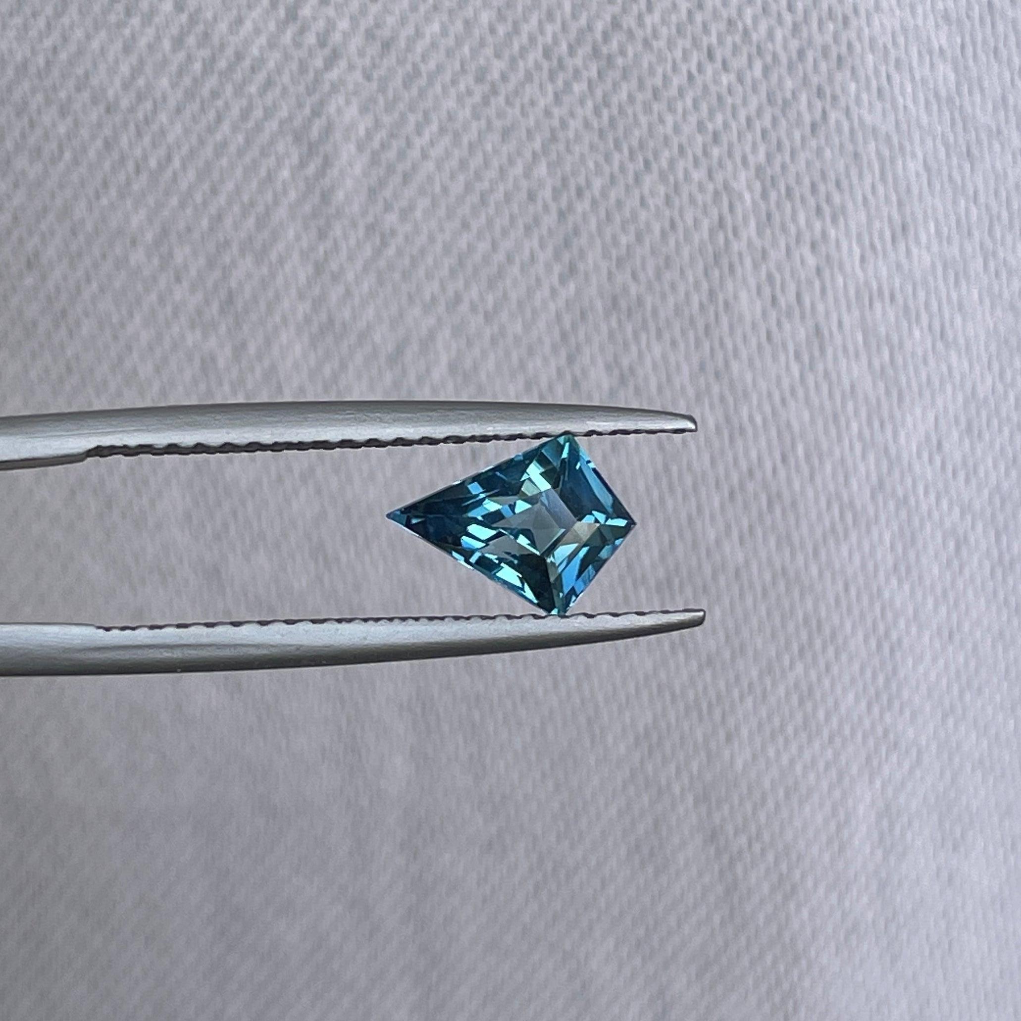 natural blue green sapphire