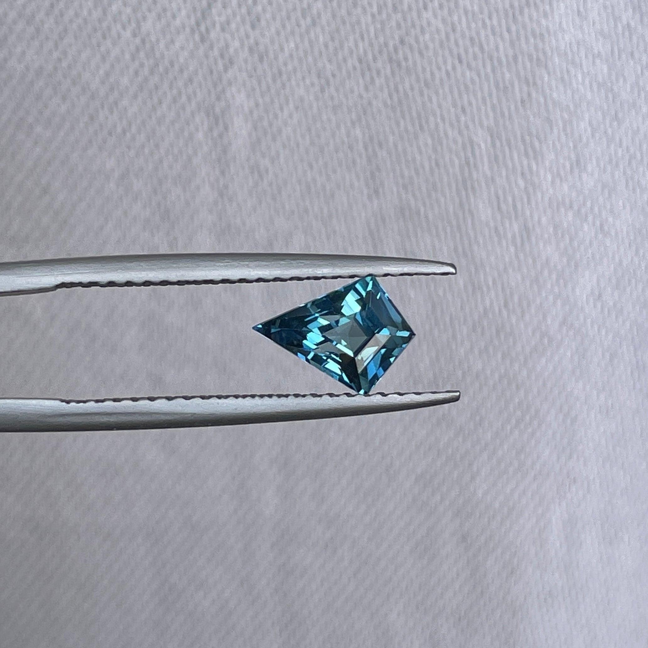 natural blue green sapphire