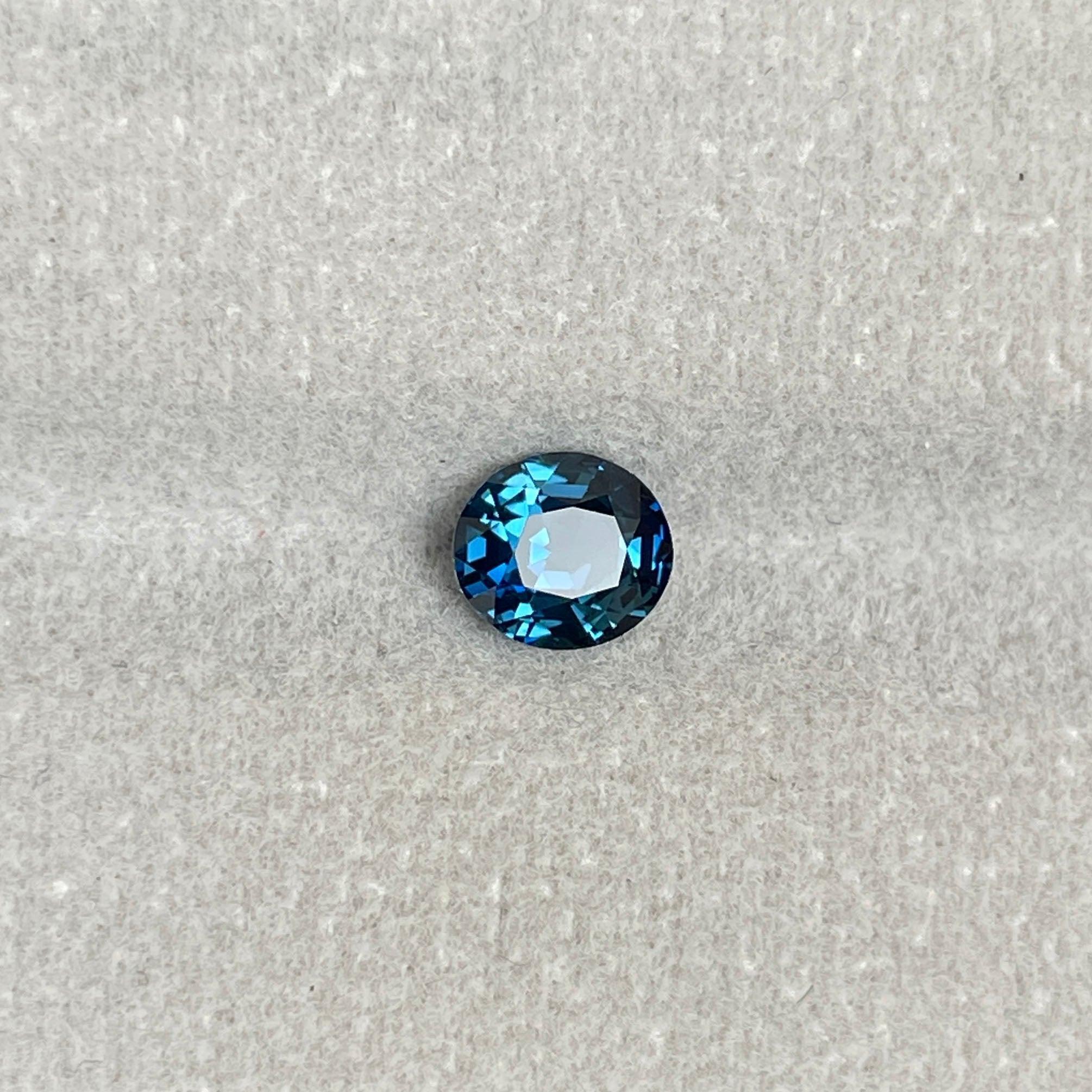 natural blue green sapphire