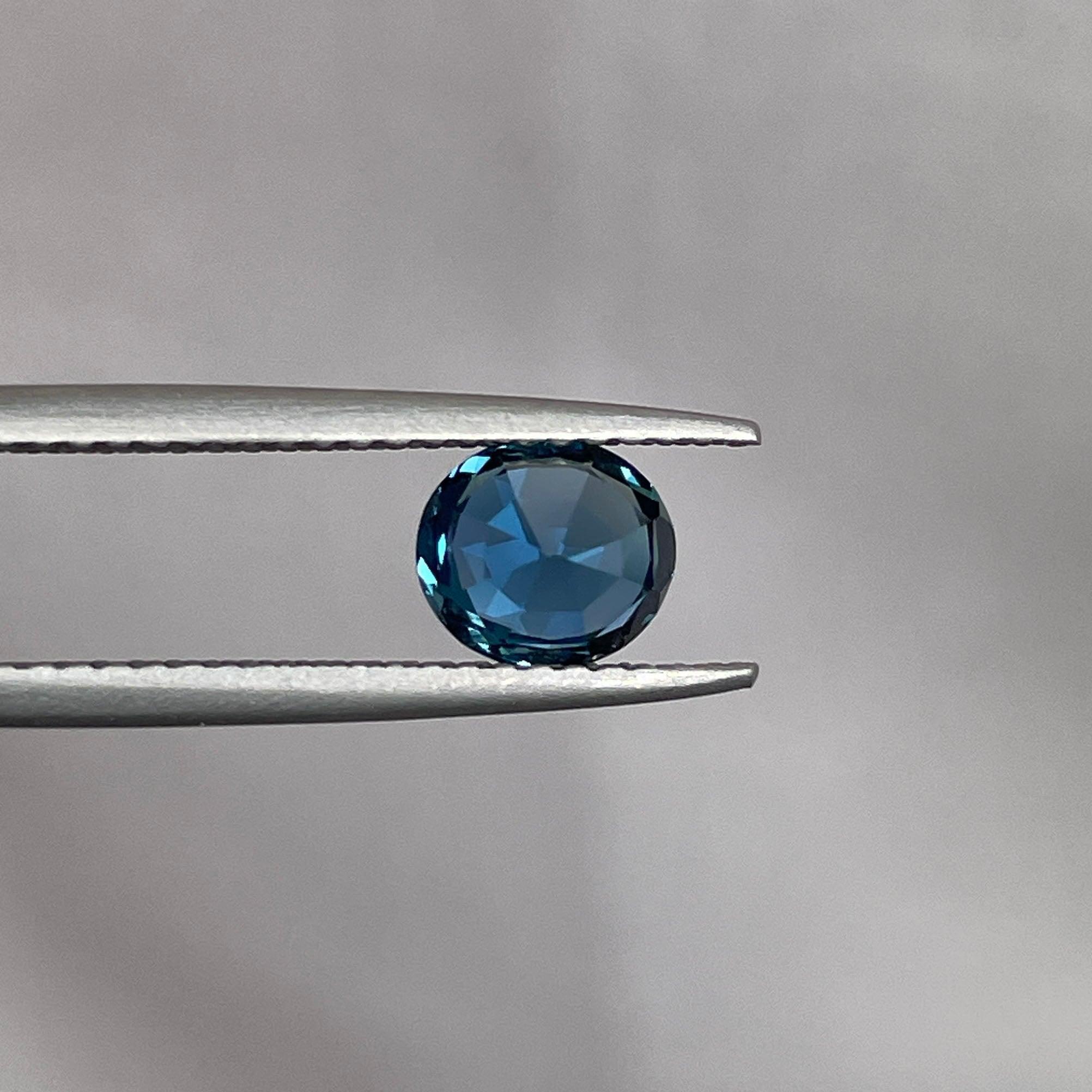 natural blue green sapphire