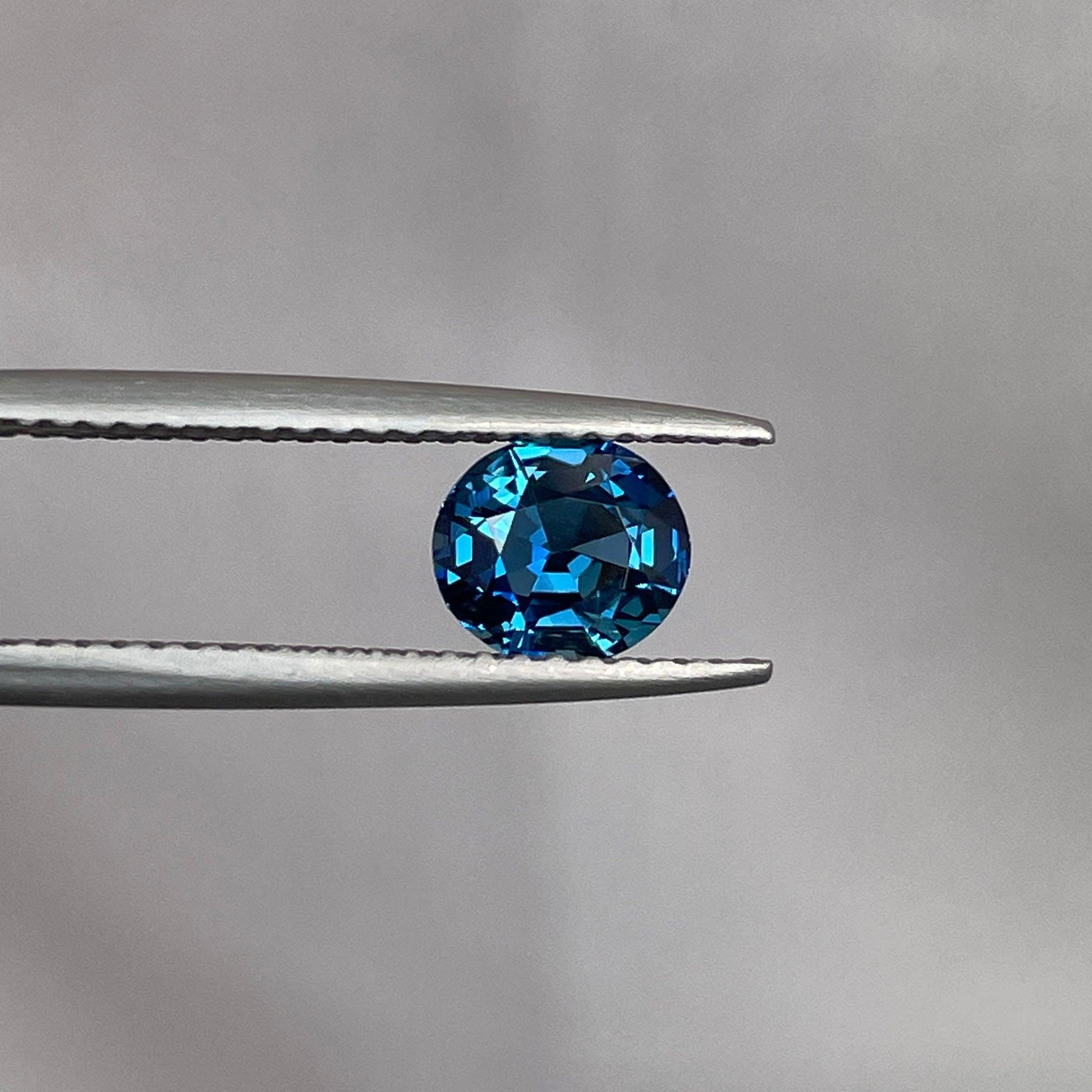 natural blue green sapphire