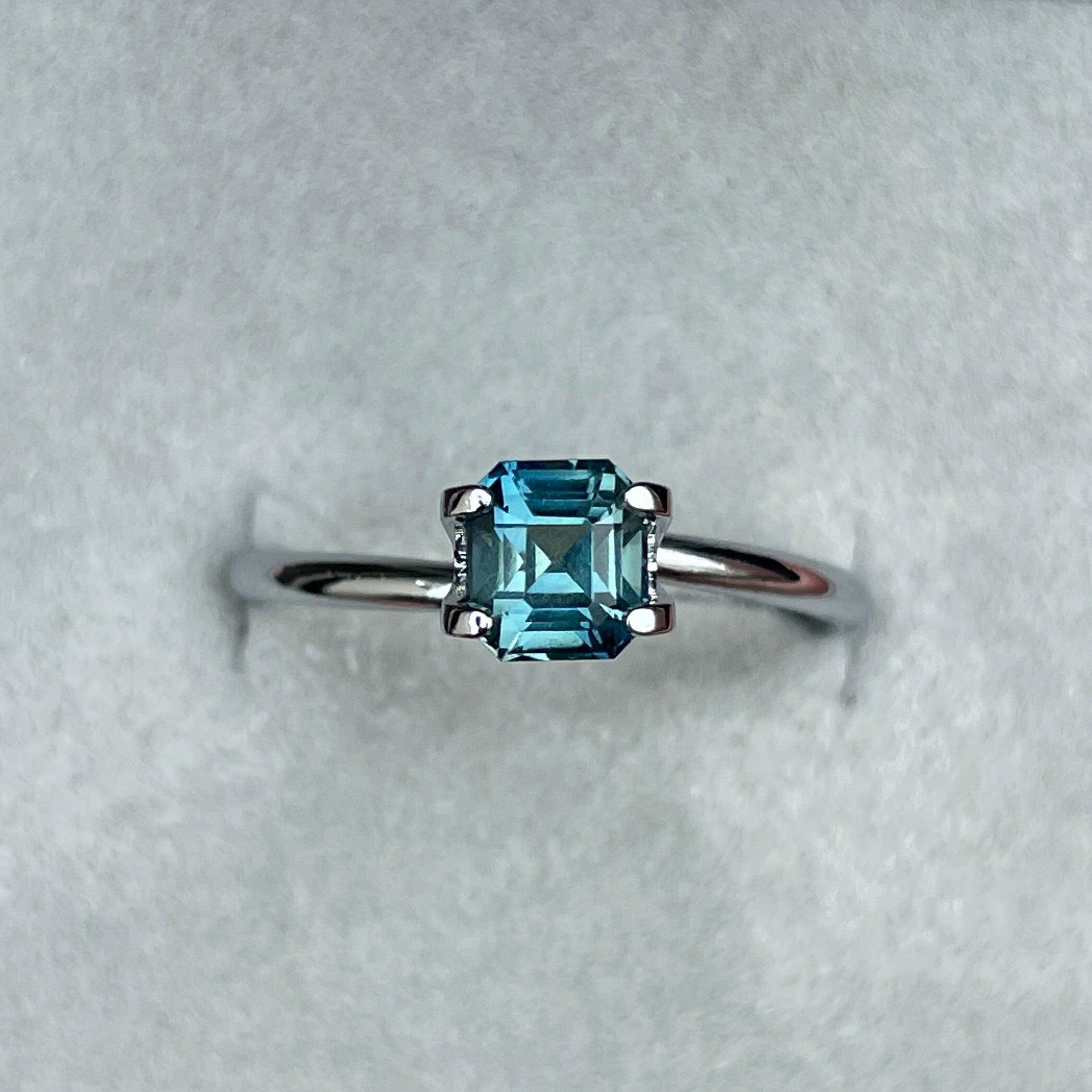 natural blue green sapphire