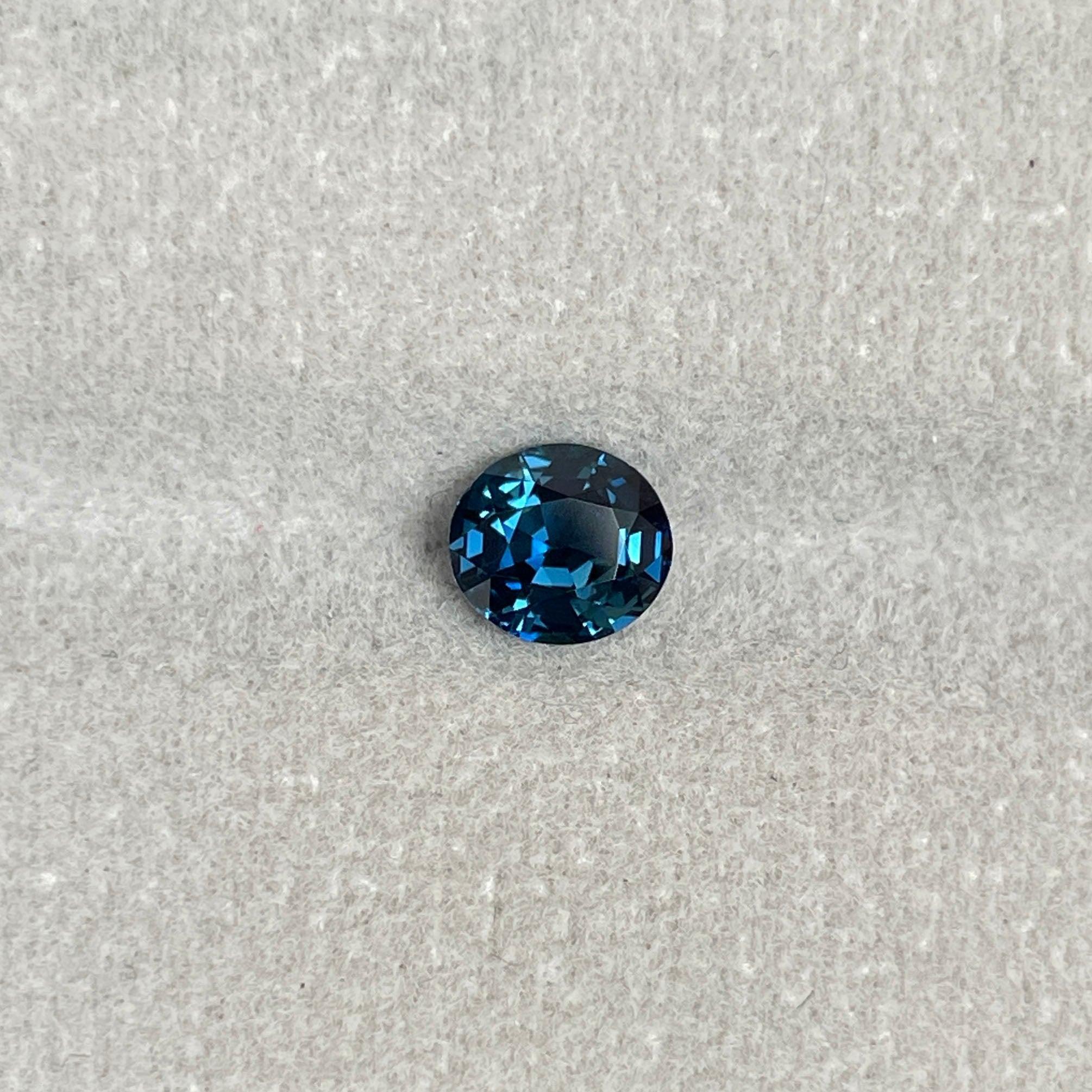 natural blue green sapphire