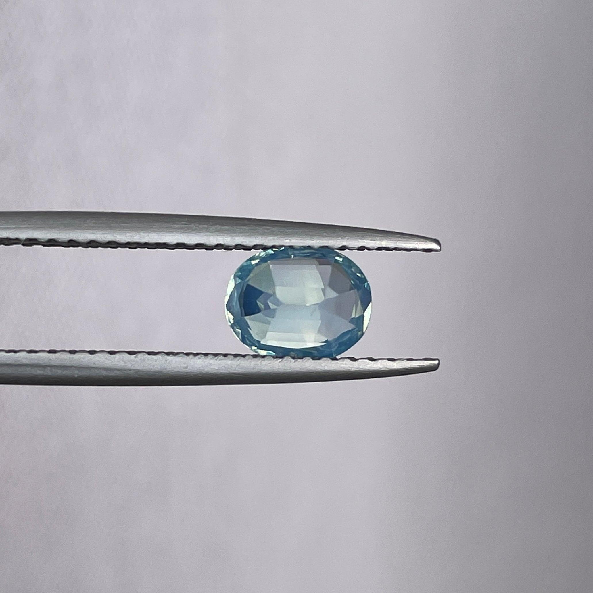 natural green sapphire gemstone