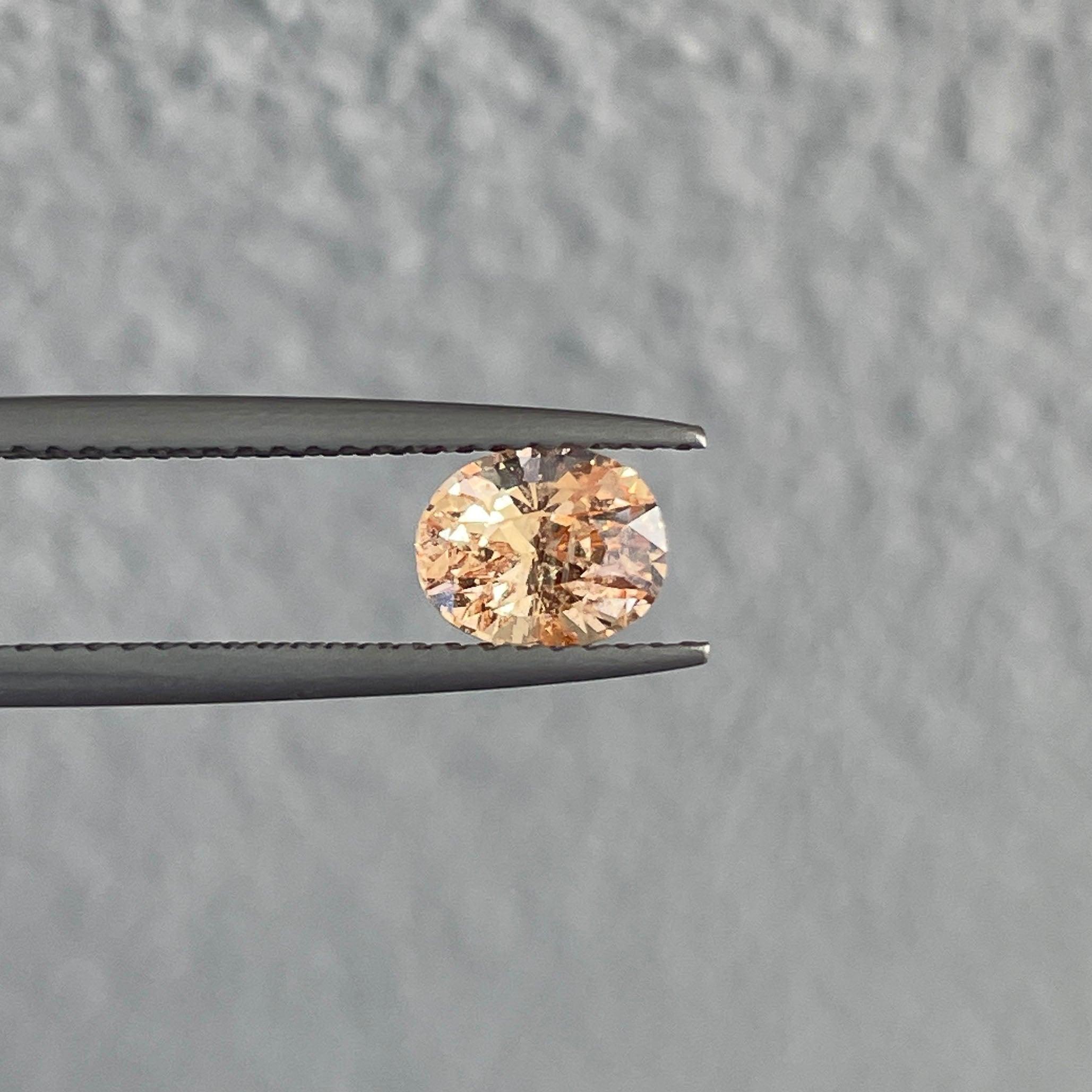 champagne sapphire stone
