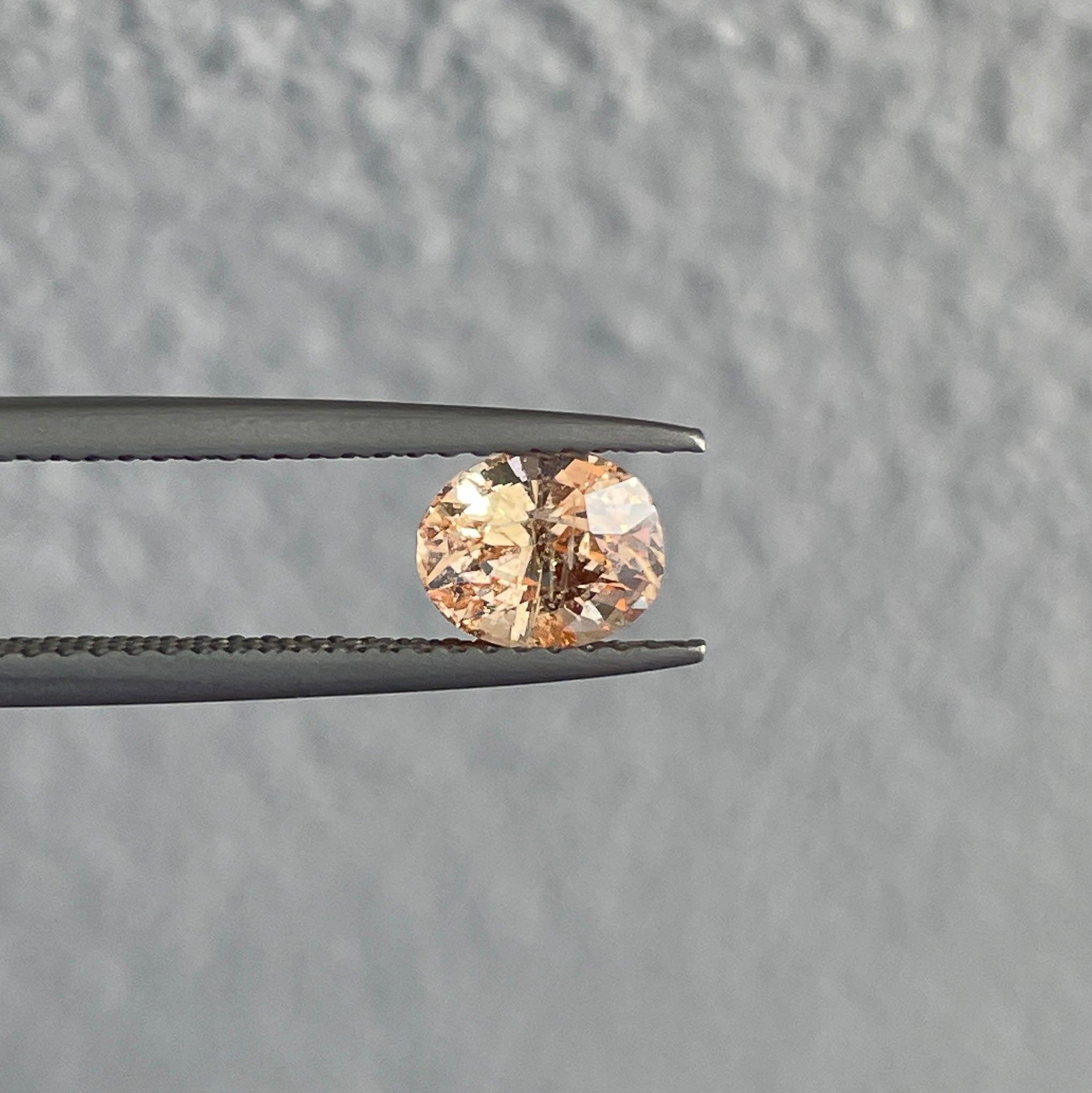 champagne sapphire stone