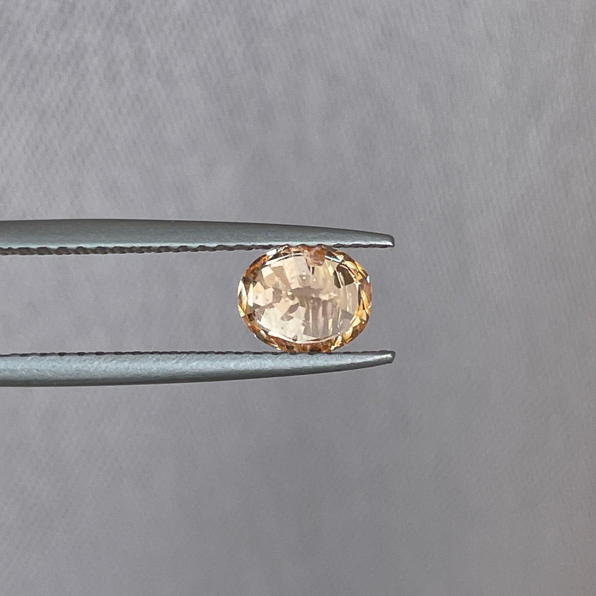 champagne sapphire stone