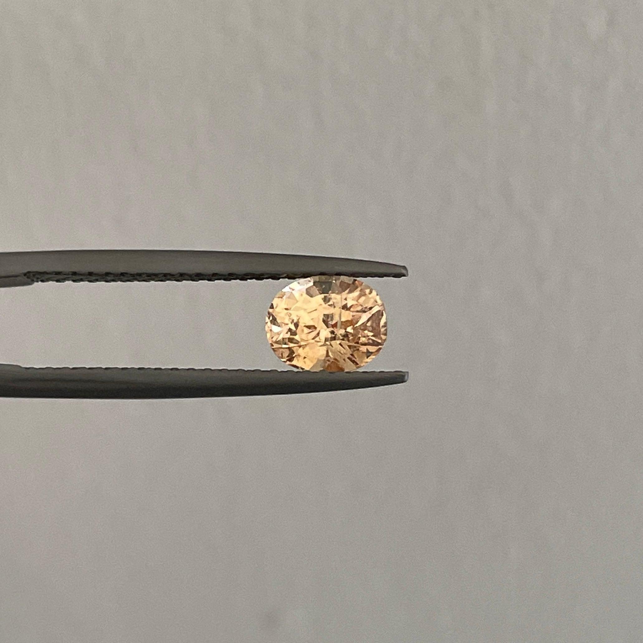 champagne sapphire stone