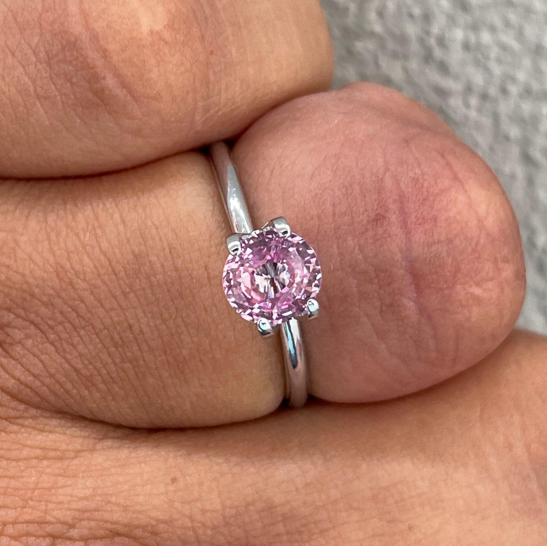pink sapphire color gemstone