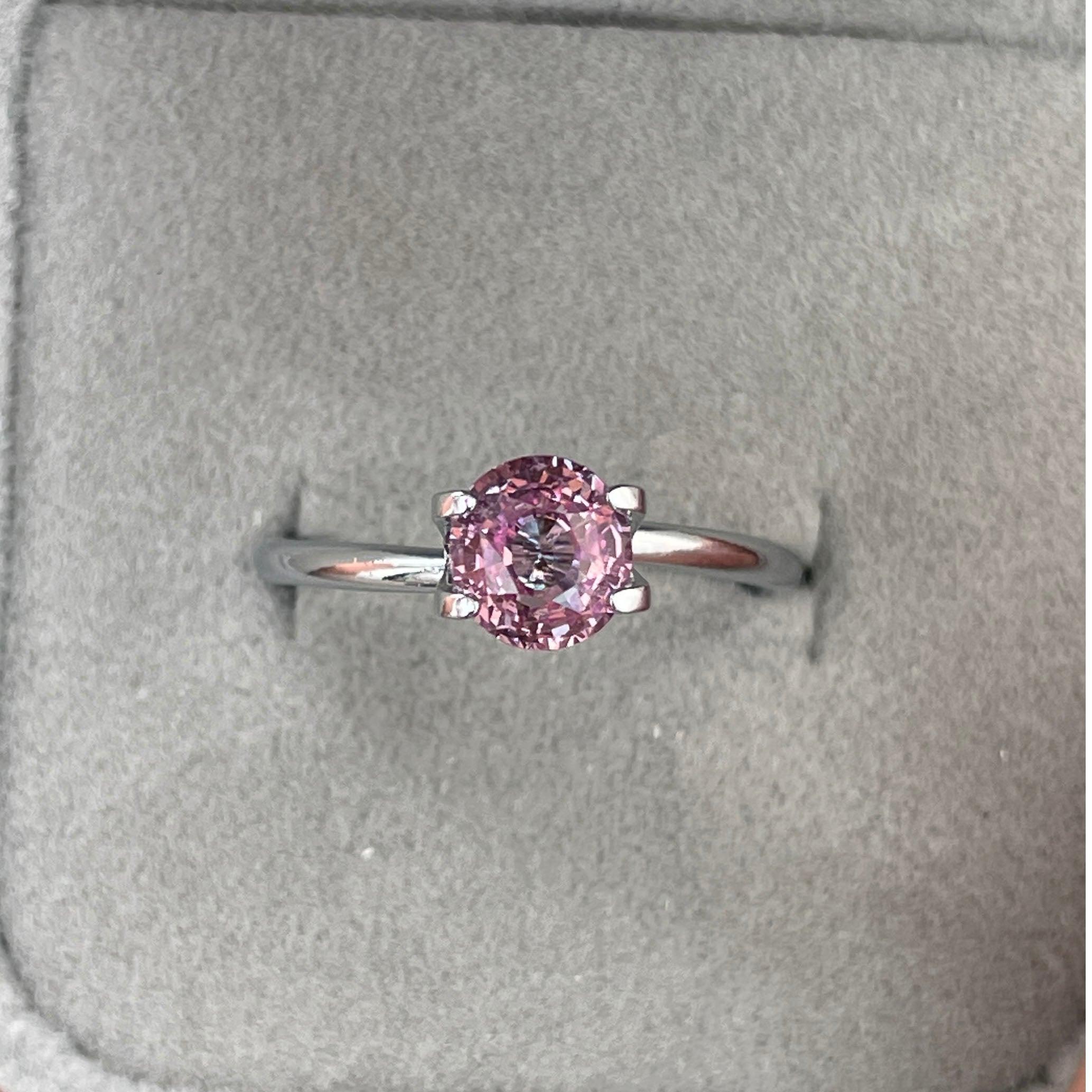 pink sapphire color gemstone