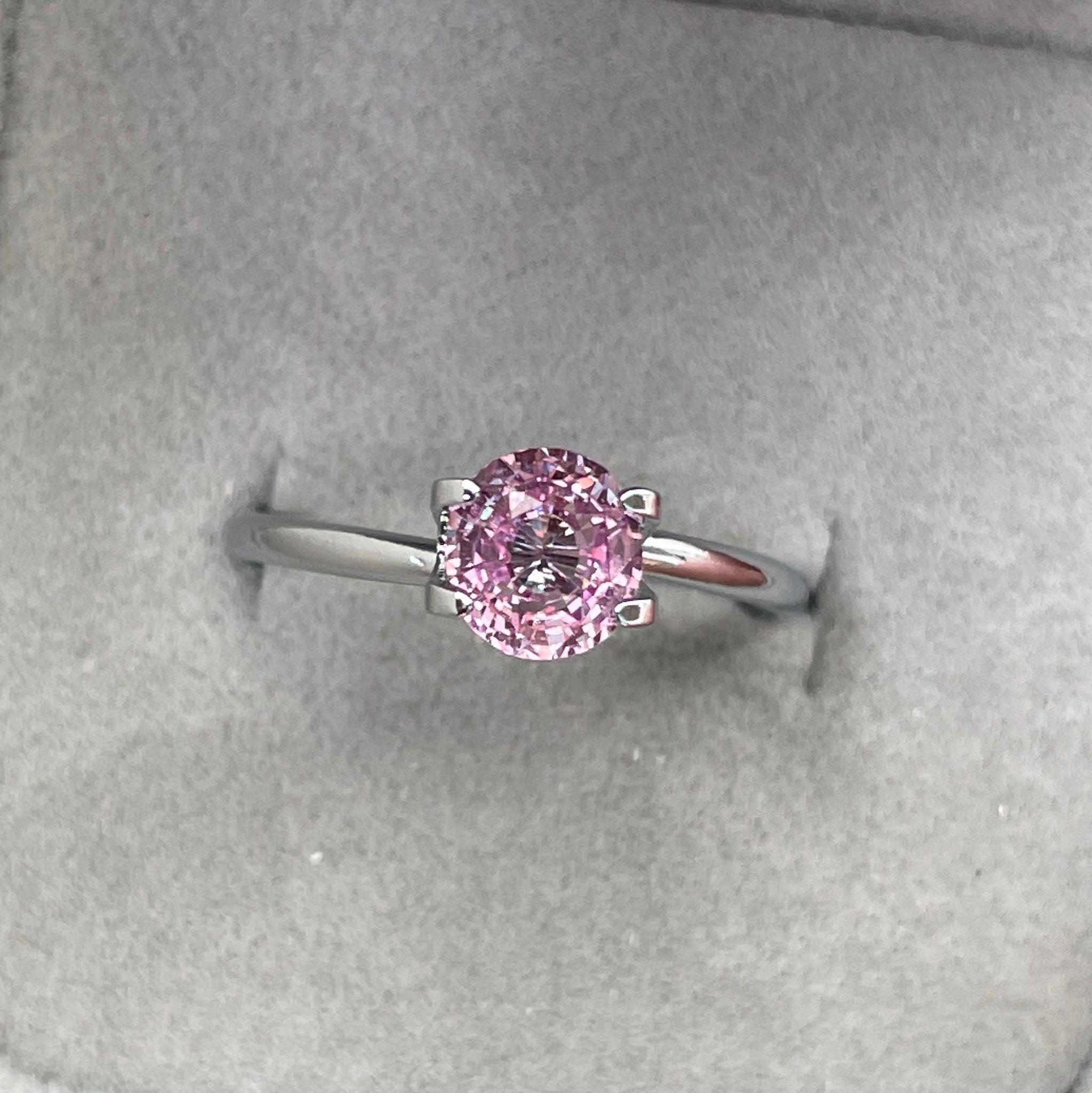 pink sapphire color gemstone