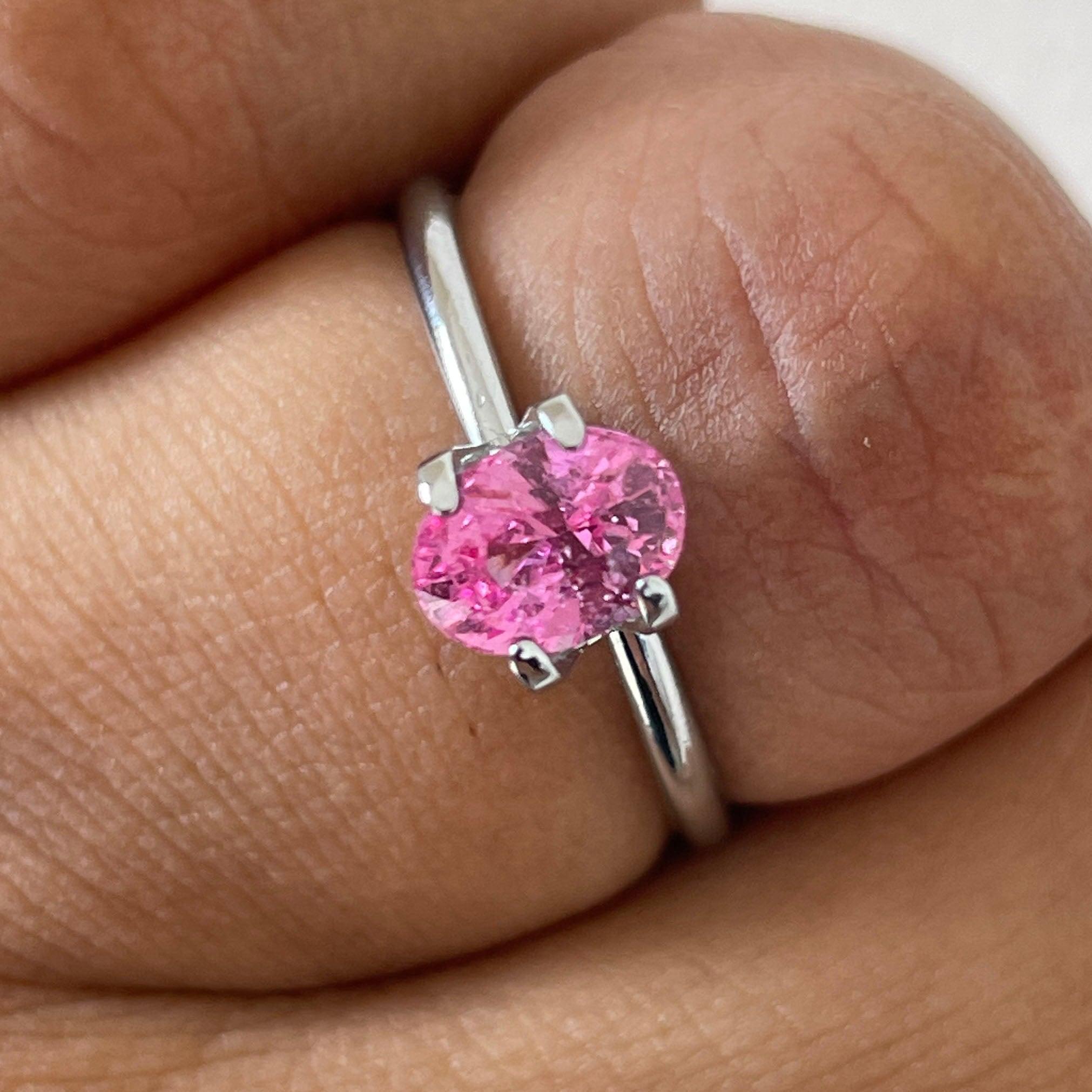 pink sapphire gemstone